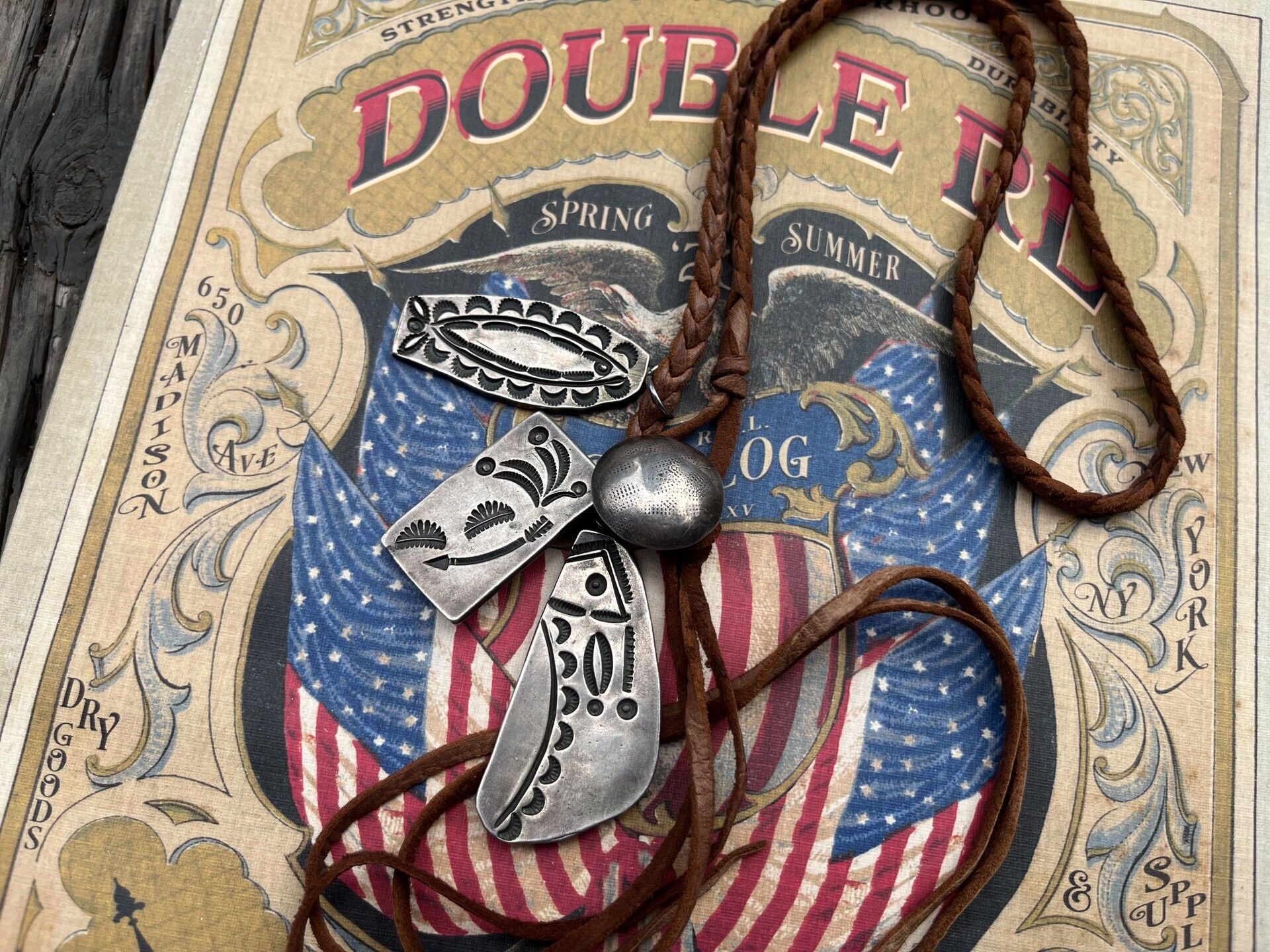 RRL Ralph Lauren rrl silver pendant necklace by Ralph Lauren Size ONE SIZE - 4 Thumbnail