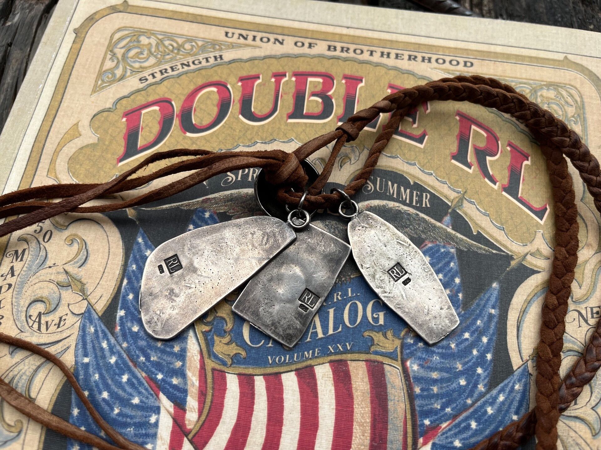 RRL Ralph Lauren rrl silver pendant necklace by Ralph Lauren Size ONE SIZE - 5 Thumbnail