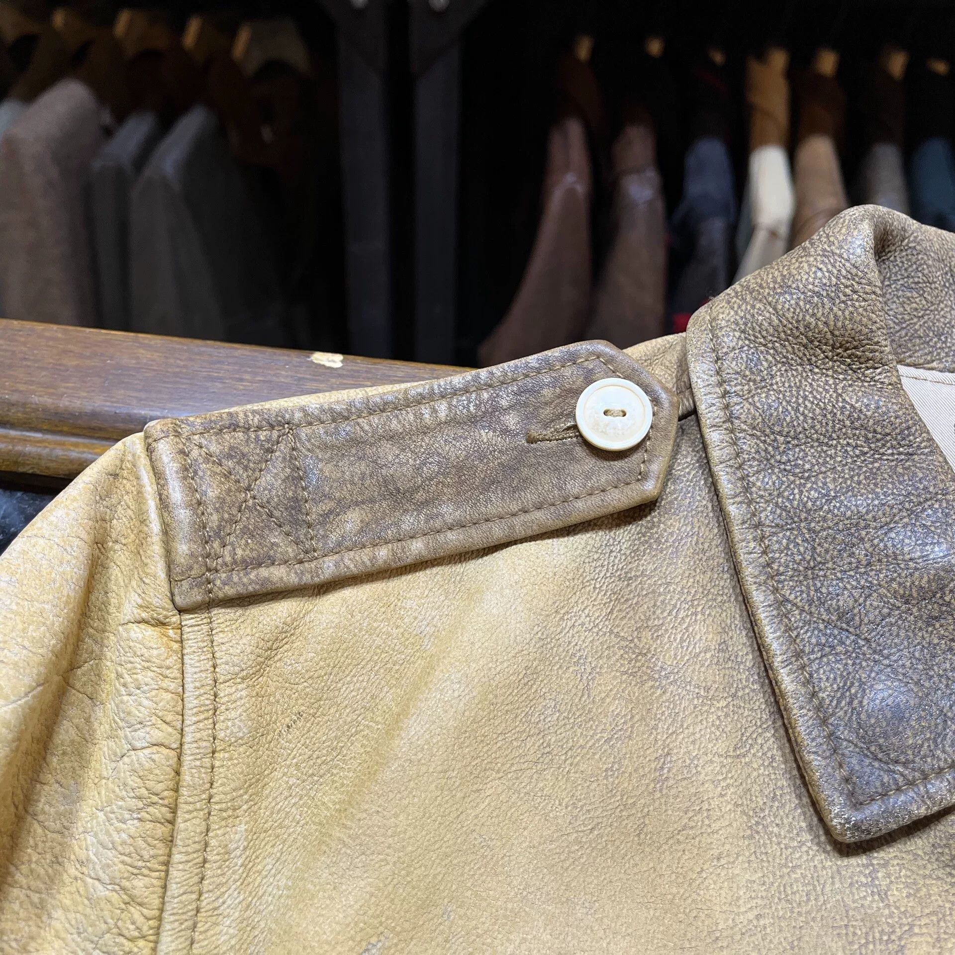RRL Ralph Lauren rare modified A2 leather jacket RRL Size US M / EU 48-50 / 2 - 4 Thumbnail