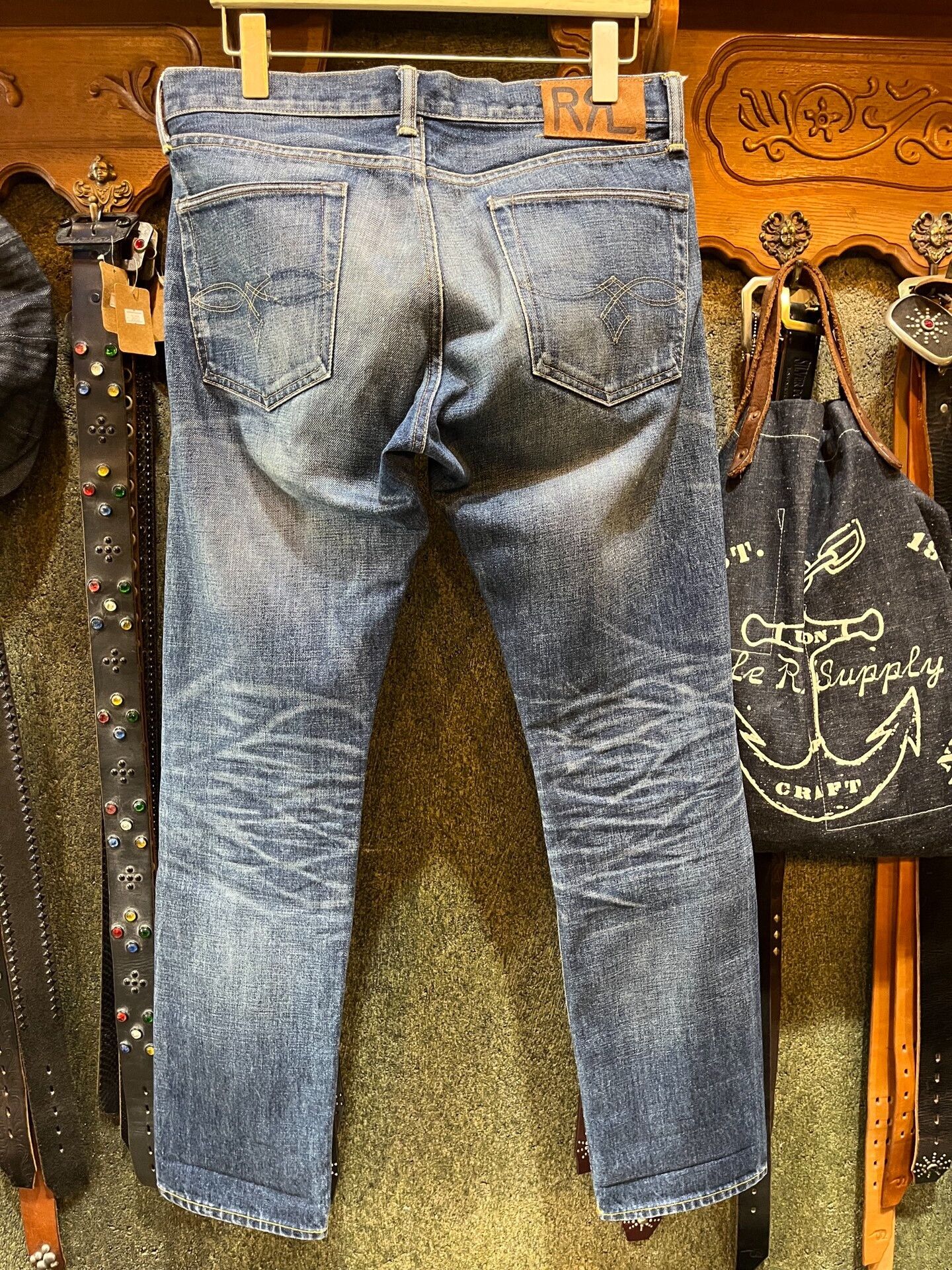 RRL Ralph Lauren RRL Double RL Ralph Lauren Denim Jeans Size US 30 / EU 46 - 2 Thumbnail