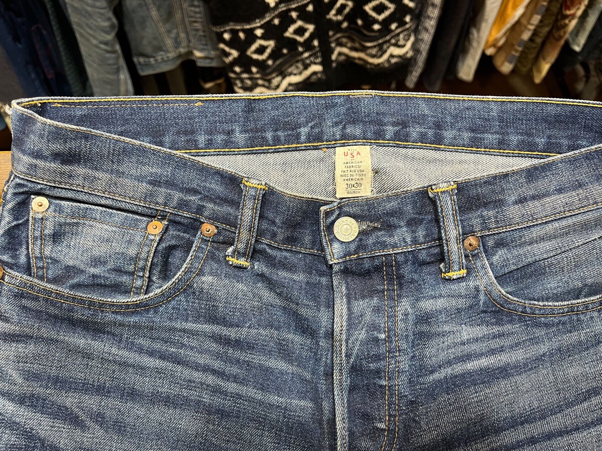 RRL Ralph Lauren RRL Double RL Ralph Lauren Denim Jeans Size US 30 / EU 46 - 3 Thumbnail