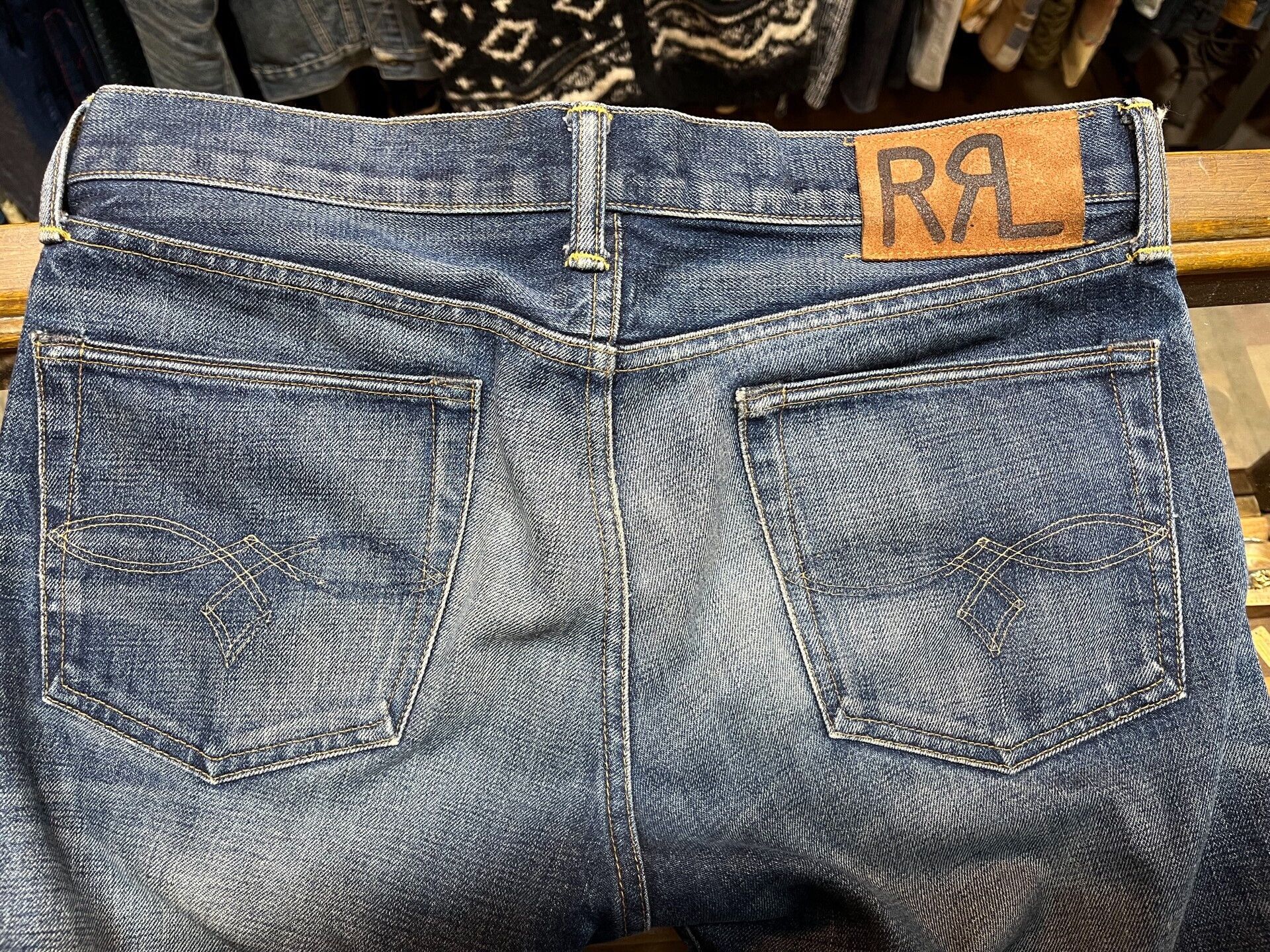 RRL Ralph Lauren RRL Double RL Ralph Lauren Denim Jeans Size US 30 / EU 46 - 4 Thumbnail