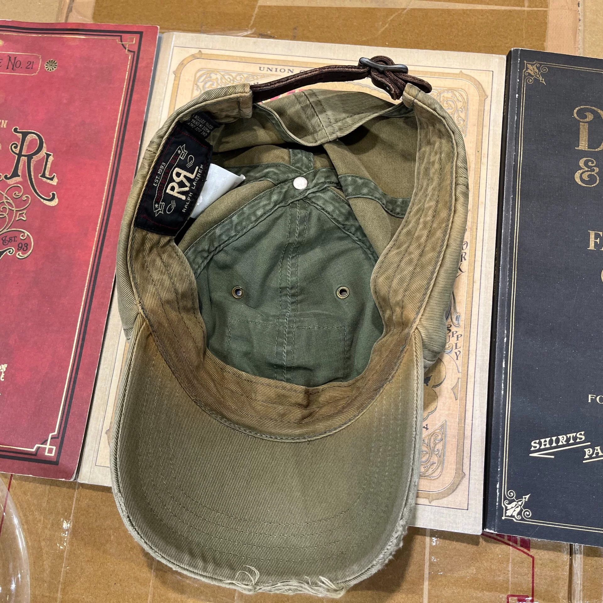 RRL Ralph Lauren vintage rrl baseball cap by ralph lauren Size ONE SIZE - 7 Thumbnail