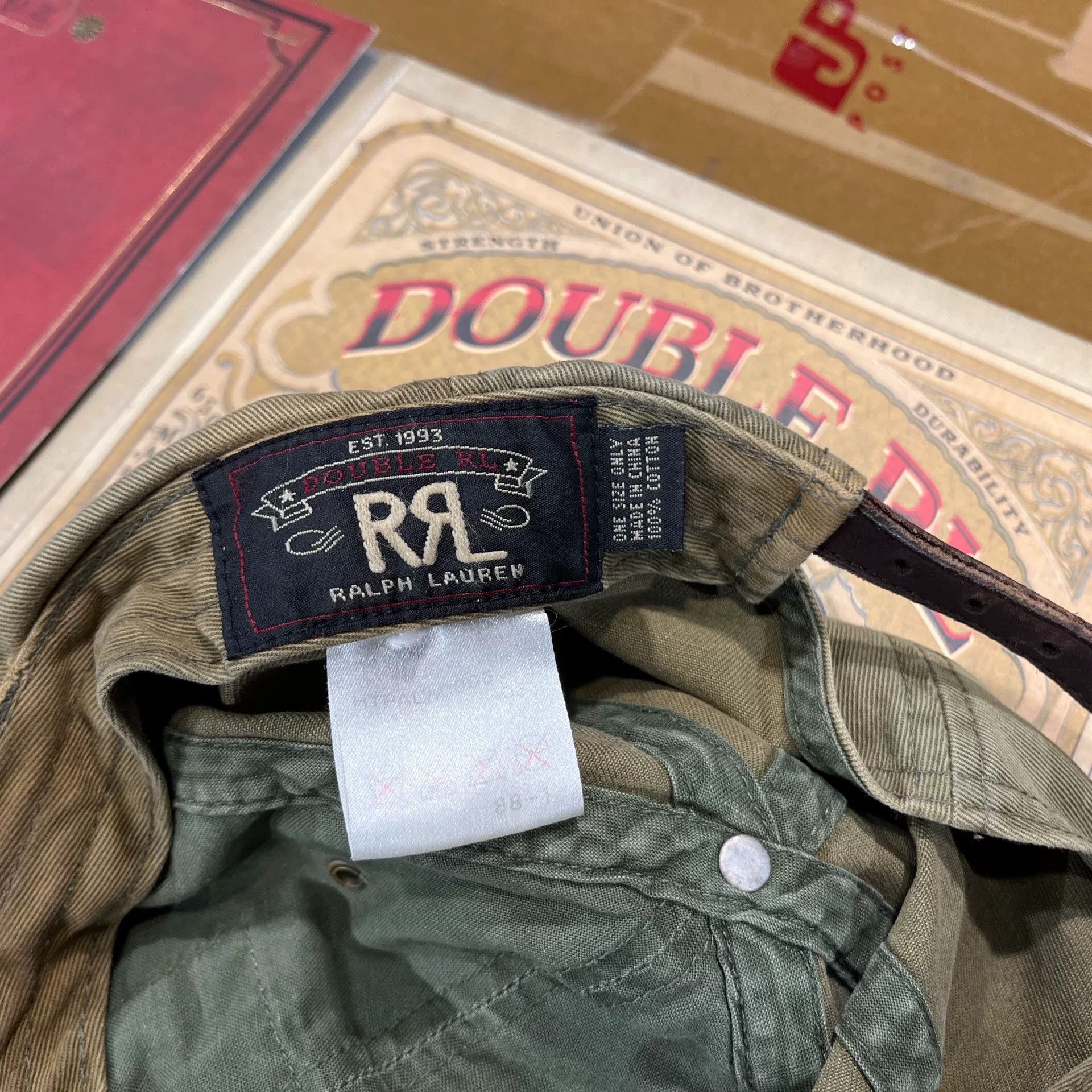 RRL Ralph Lauren vintage rrl baseball cap by ralph lauren Size ONE SIZE - 8 Thumbnail