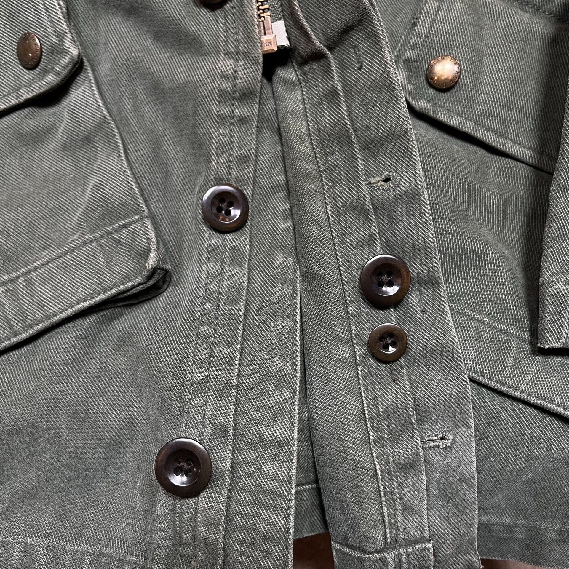 RRL Ralph Lauren vintage ralph lauren military utility jacket Size US M / EU 48-50 / 2 - 7 Thumbnail