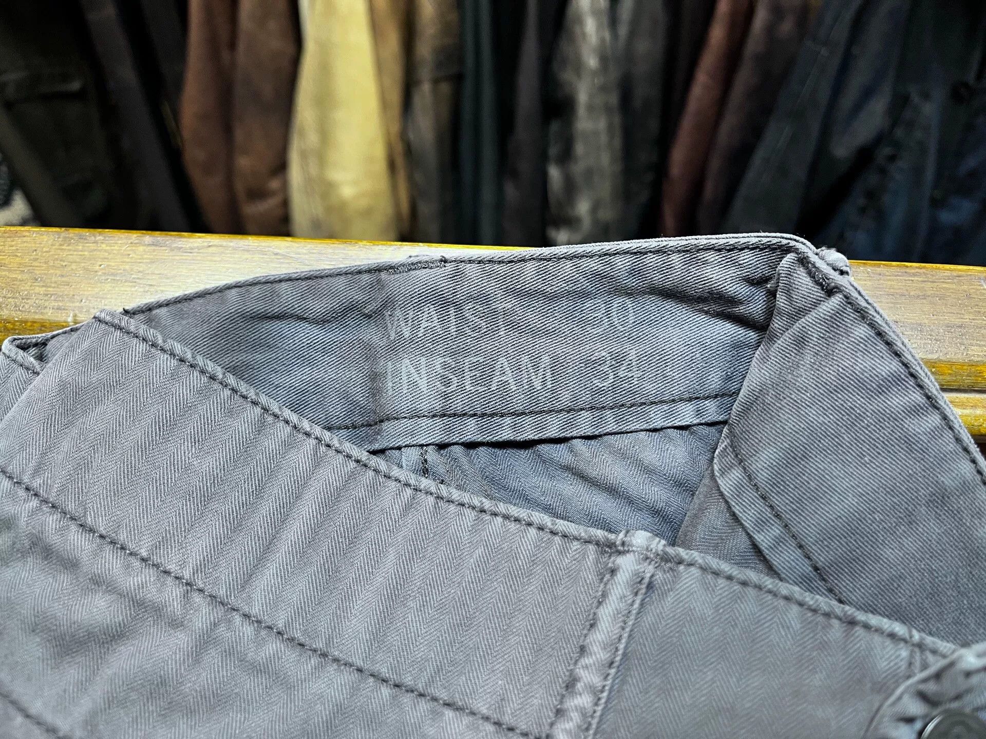 RRL Ralph Lauren gray cargo pants by ralph lauren Size US 30 / EU 46 - 8 Thumbnail