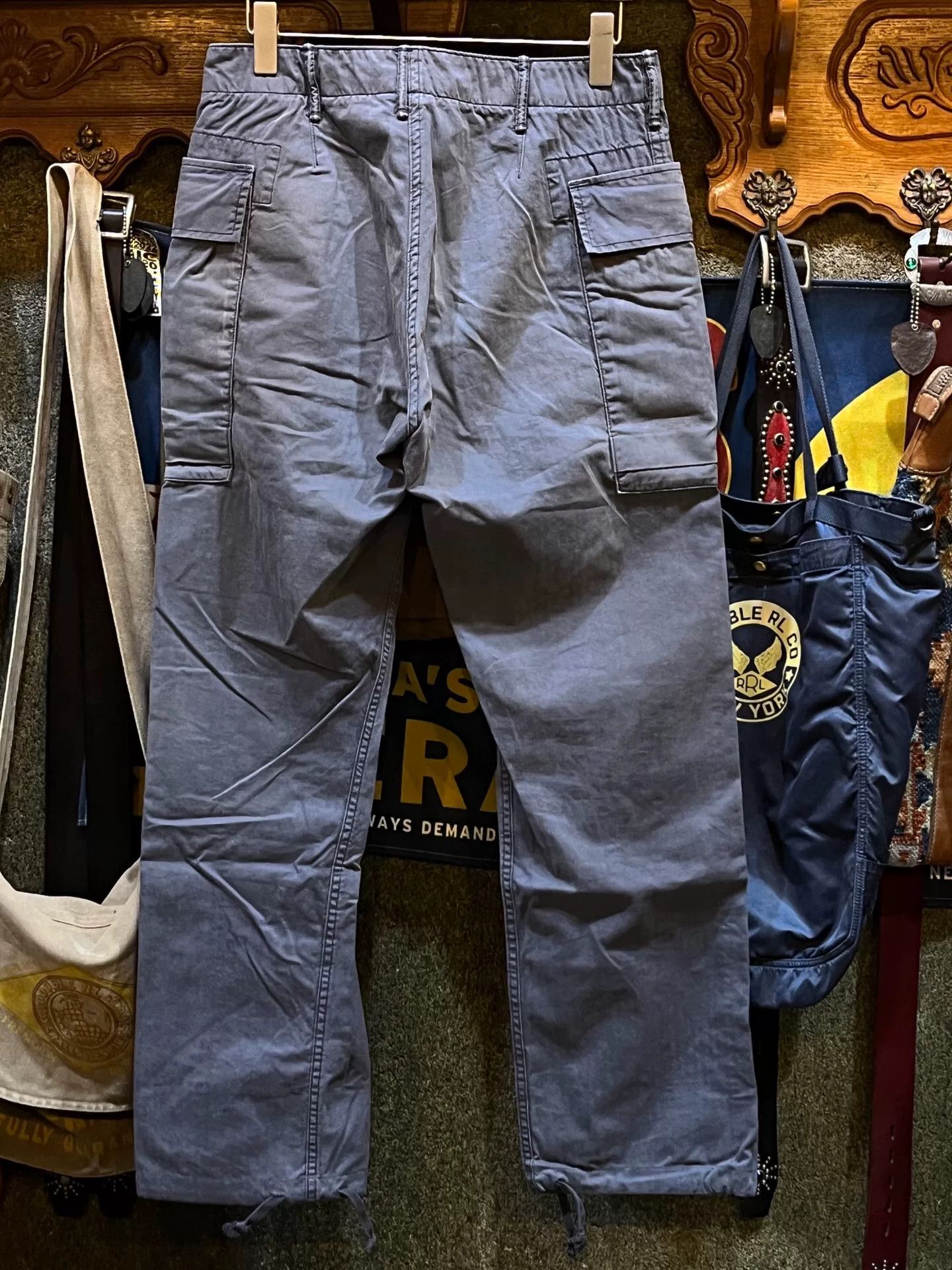 RRL Ralph Lauren gray cargo pants by ralph lauren Size US 30 / EU 46 - 2 Thumbnail