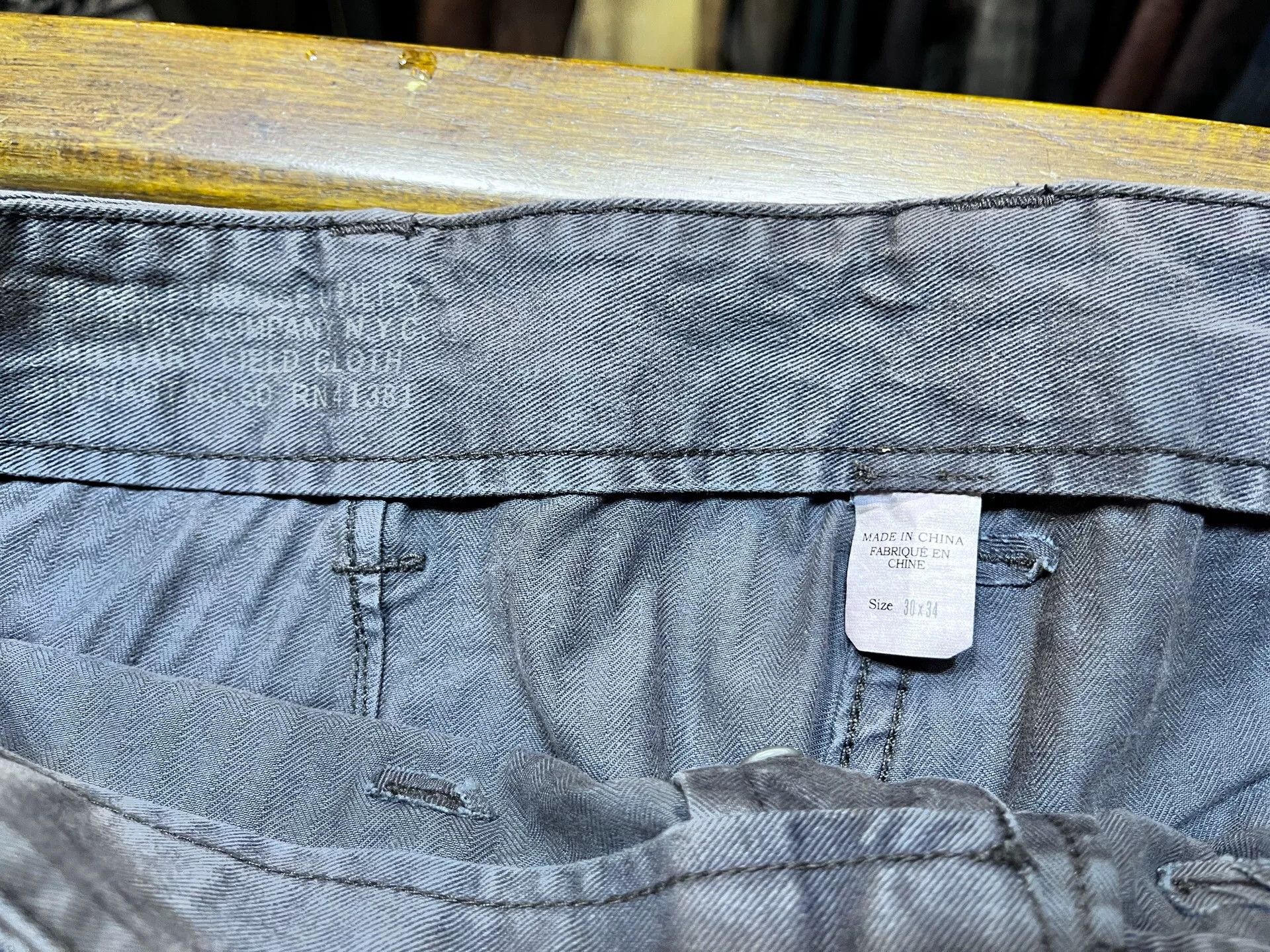 RRL Ralph Lauren gray cargo pants by ralph lauren Size US 30 / EU 46 - 3 Thumbnail