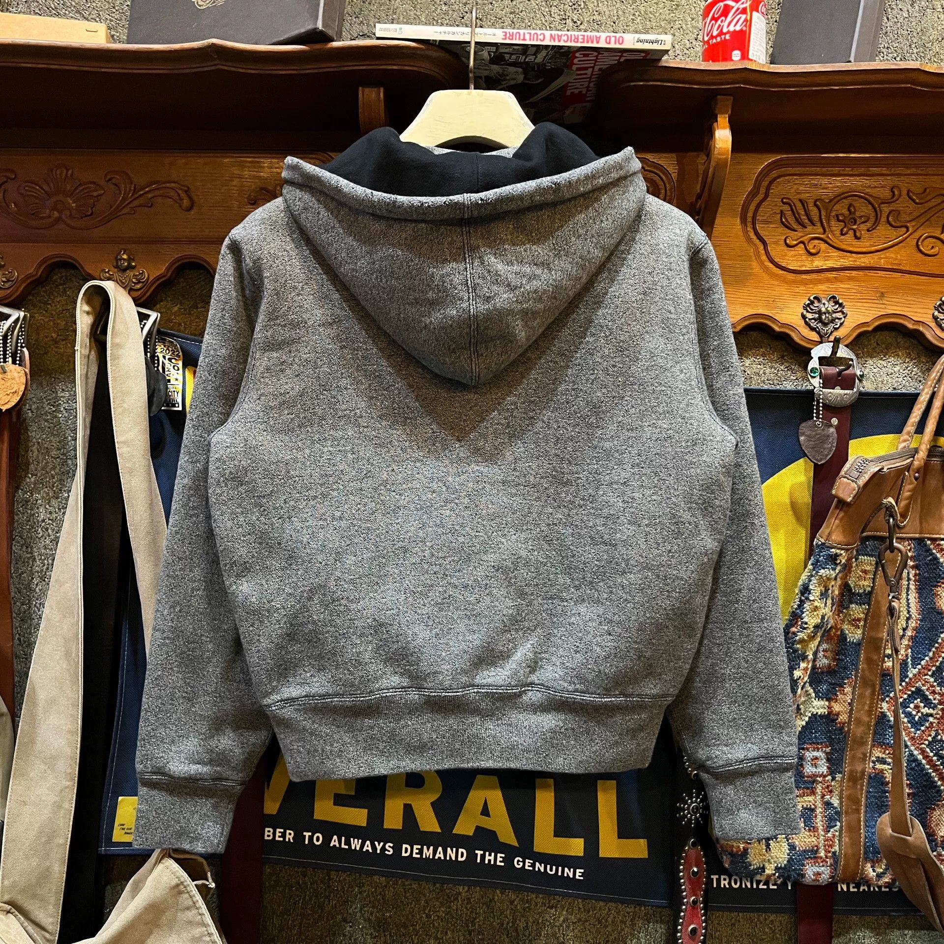RRL Ralph Lauren gray hooded sweatshirt by RRL Size US S / EU 44-46 / 1 - 2 Thumbnail