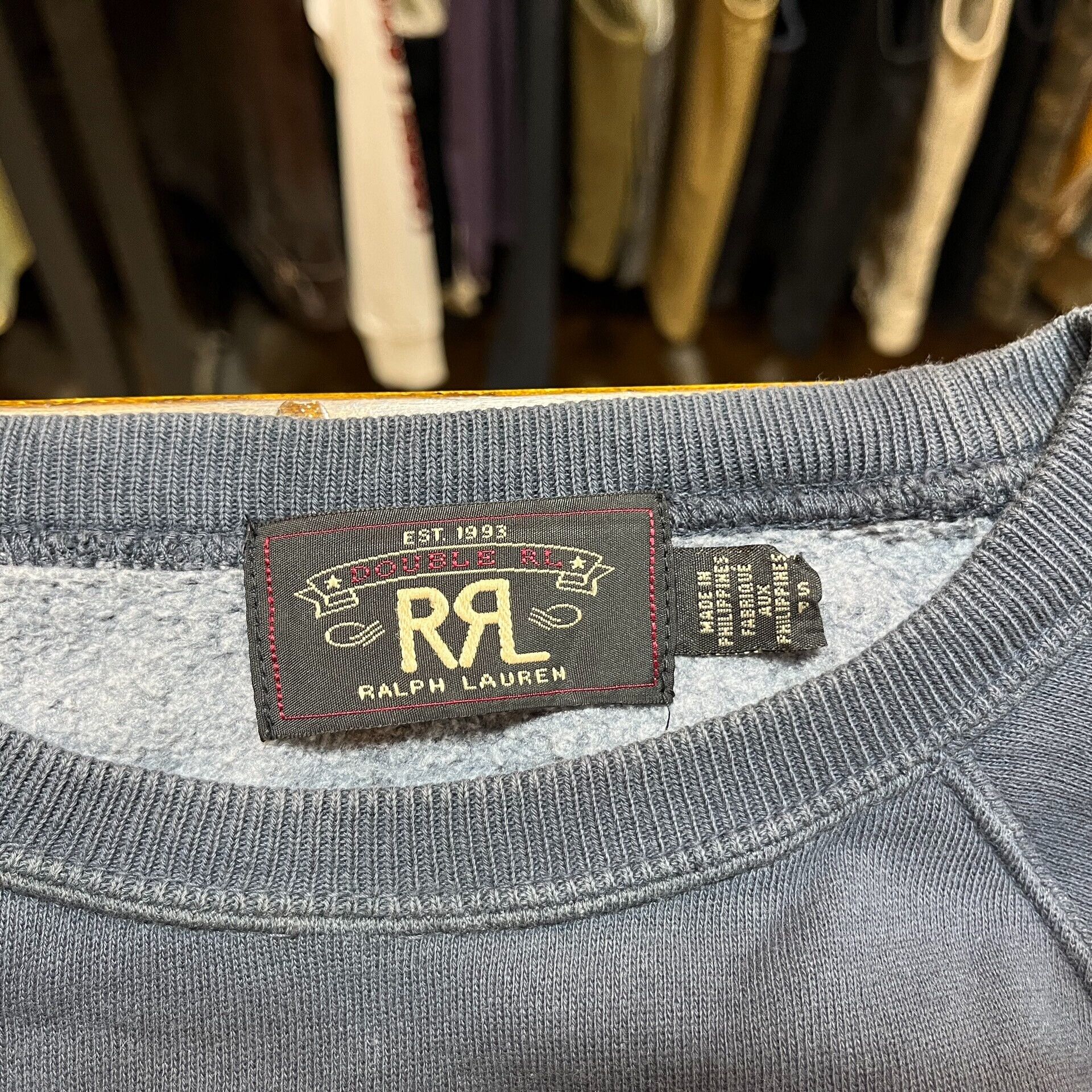 RRL Ralph Lauren vintage rrl training academy sweatshirt Size US S / EU 44-46 / 1 - 3 Thumbnail