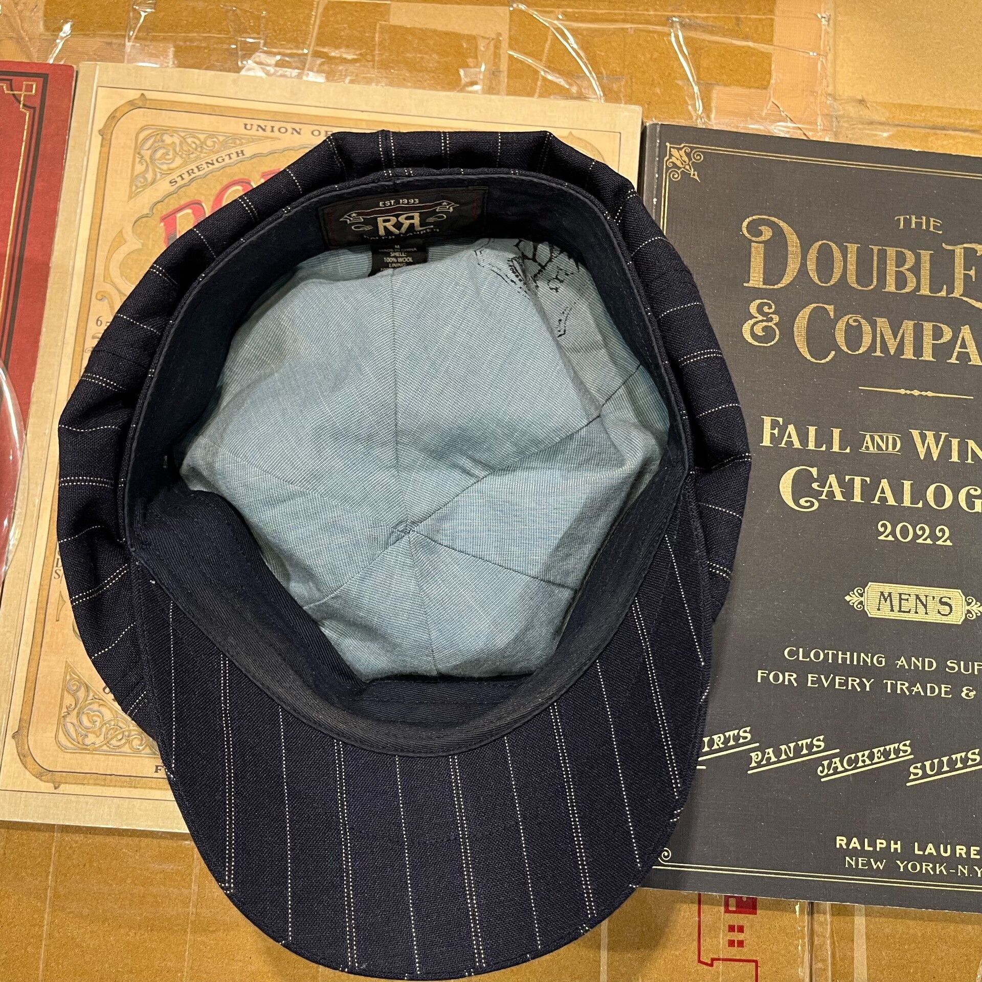 RRL Ralph Lauren rrl newsboy cap by ralph lauren Size ONE SIZE - 7 Thumbnail