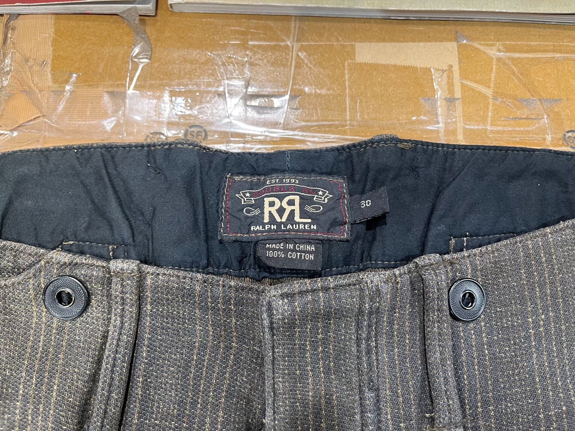 RRL Ralph Lauren rrl rare relaxed casual pants by ralph lauren Size US 30 / EU 46 - 3 Thumbnail
