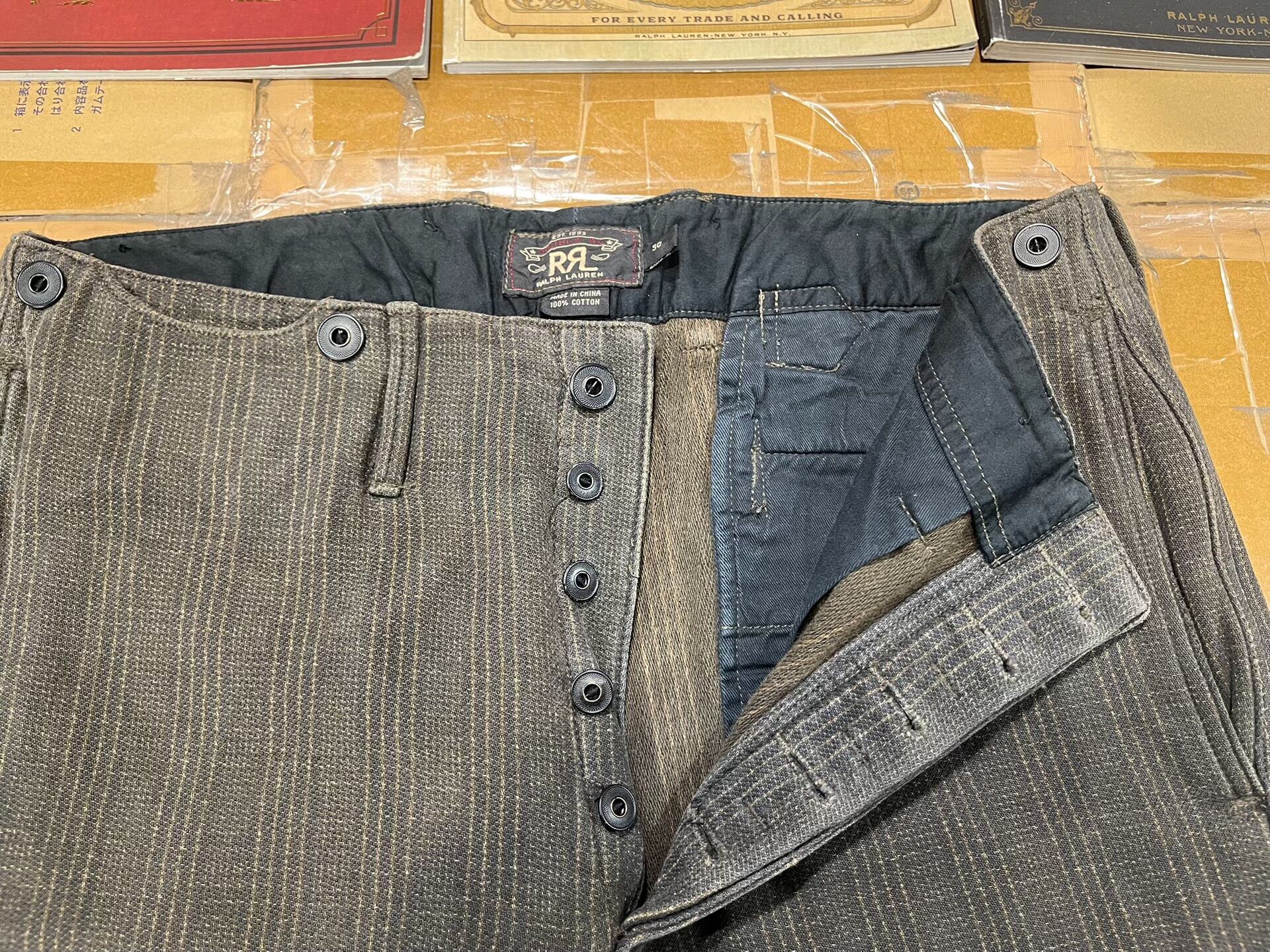 RRL Ralph Lauren rrl rare relaxed casual pants by ralph lauren Size US 30 / EU 46 - 4 Thumbnail