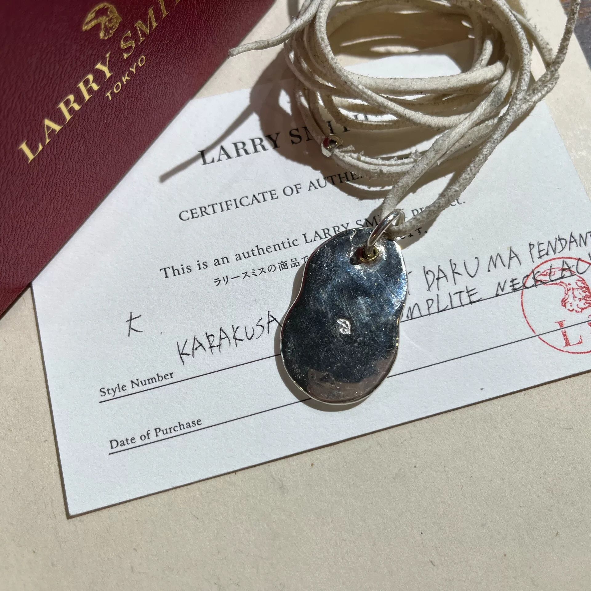 Larry Smith larry smith silver pendant necklace with box Size ONE SIZE - 2 Thumbnail