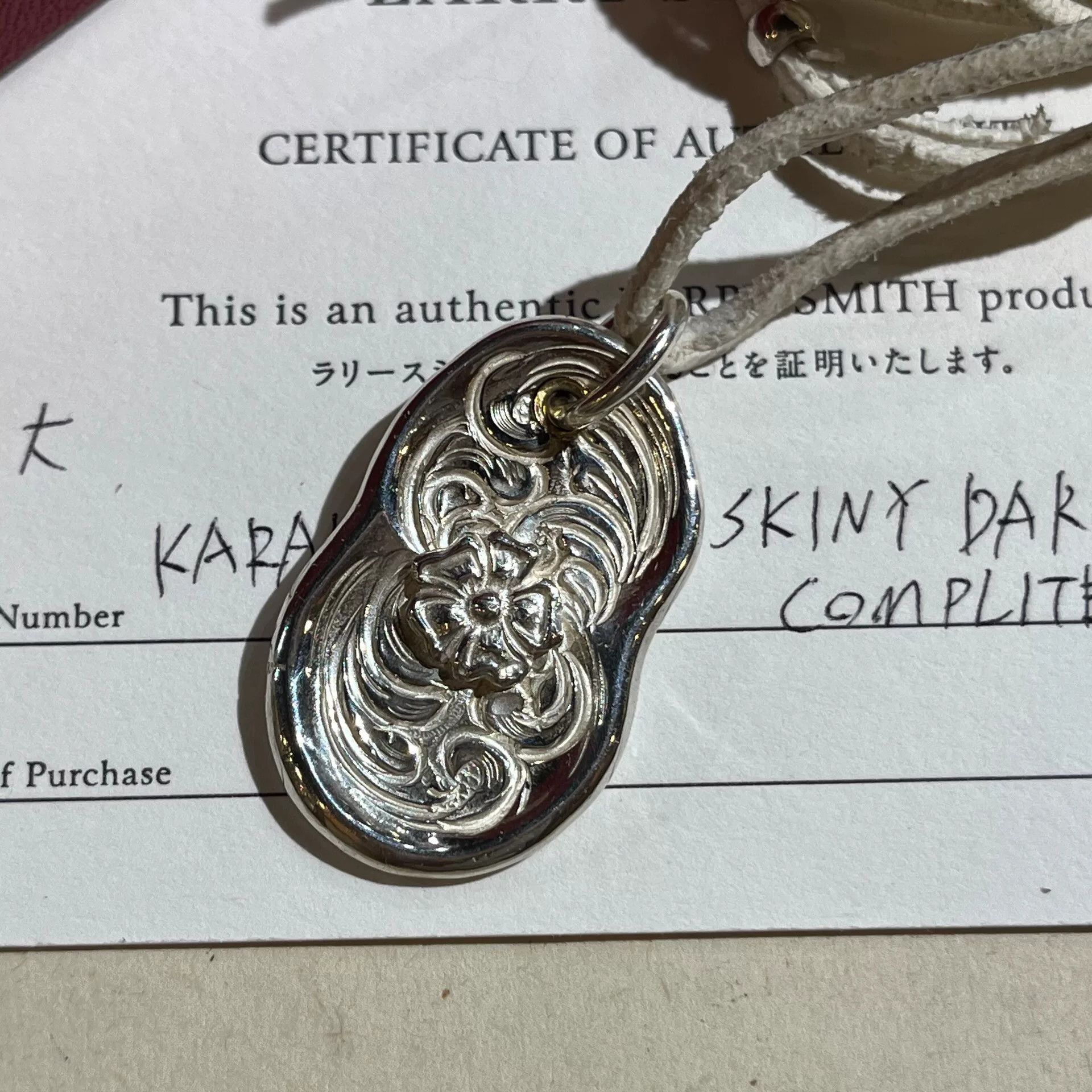 Larry Smith larry smith silver pendant necklace with box Size ONE SIZE - 4 Thumbnail