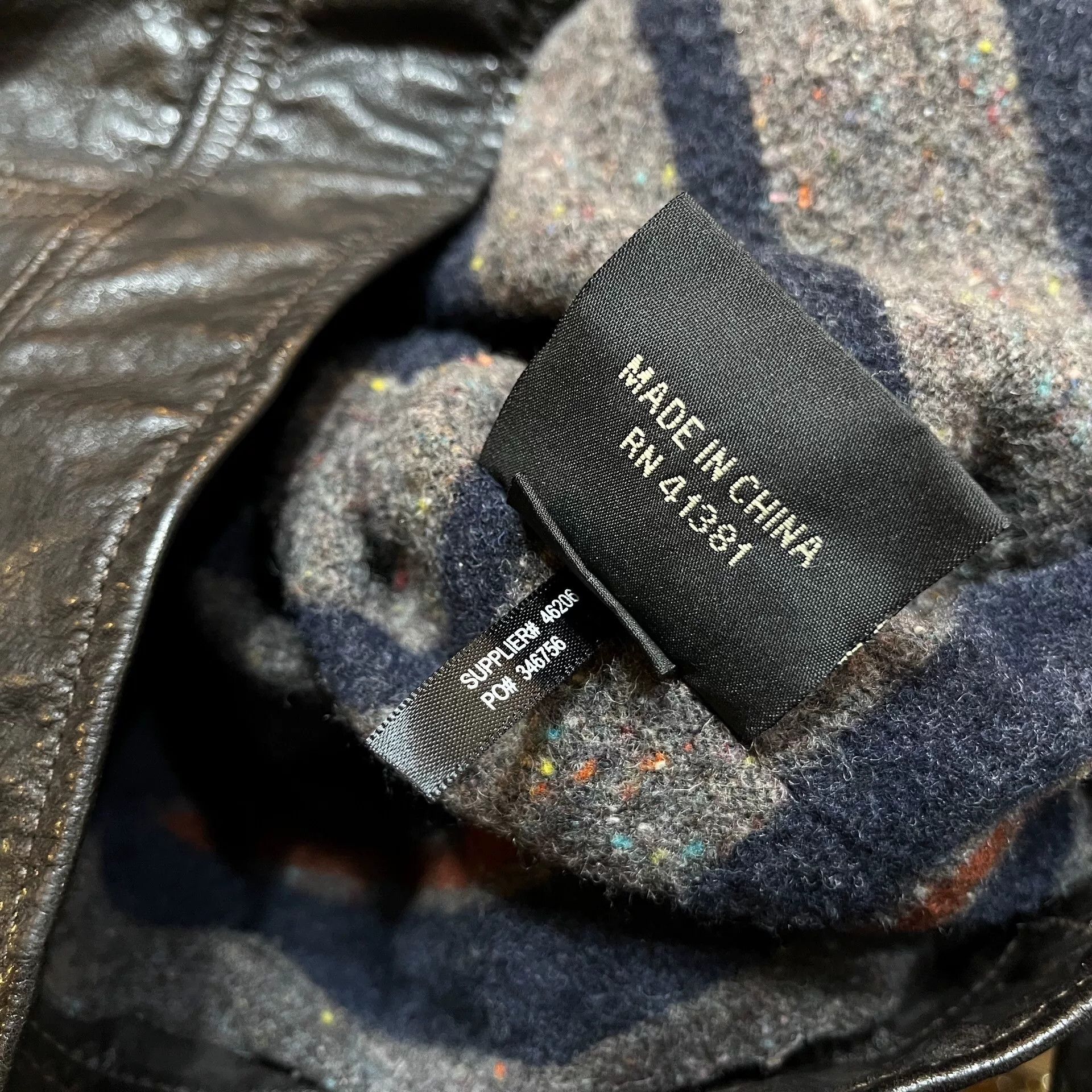 RRL Ralph Lauren brown leather jacket with faux fur collar Size US S / EU 44-46 / 1 - 7 Thumbnail