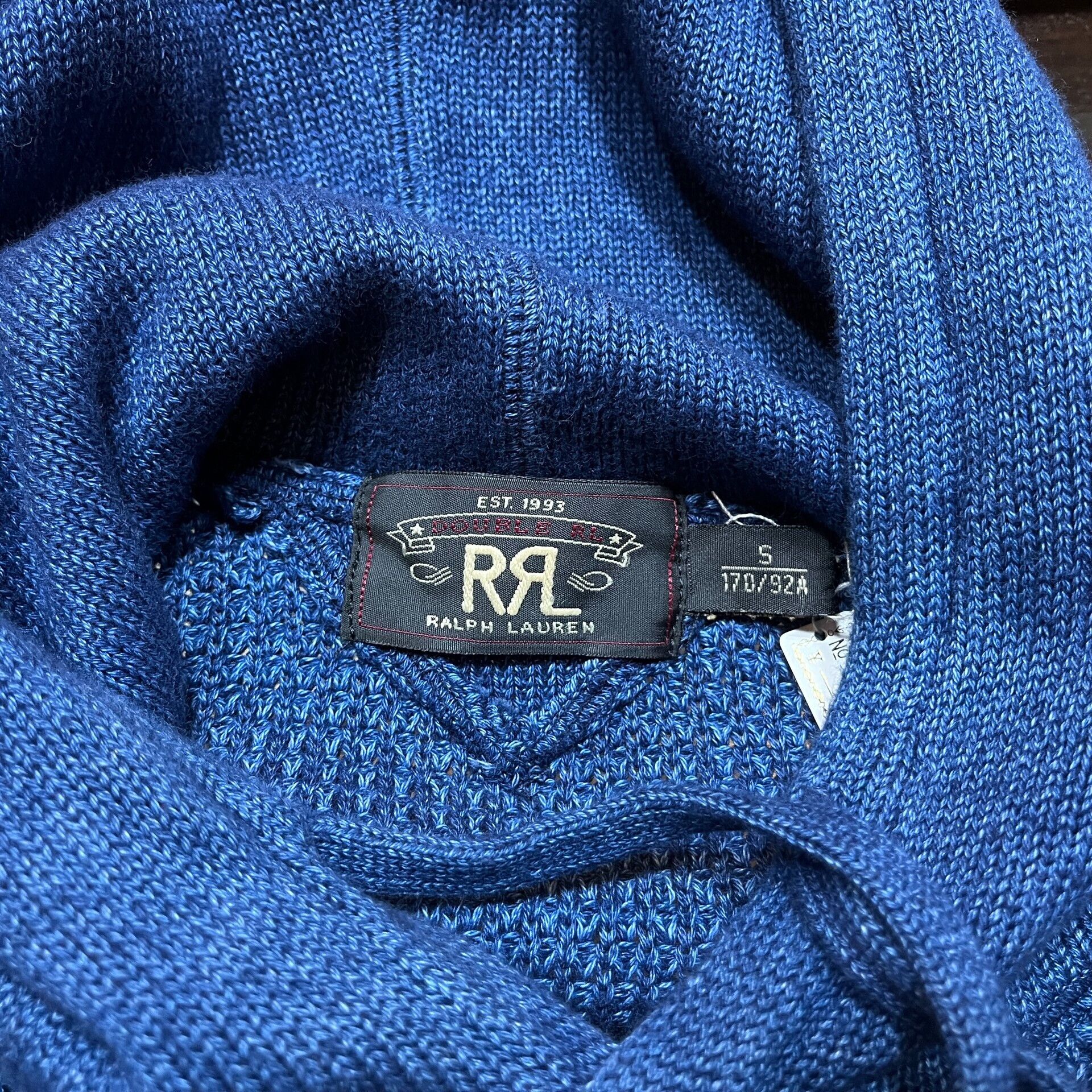 RRL Ralph Lauren rrl knitted hoodie sweater by ralph lauren Size US S / EU 44-46 / 1 - 4 Thumbnail
