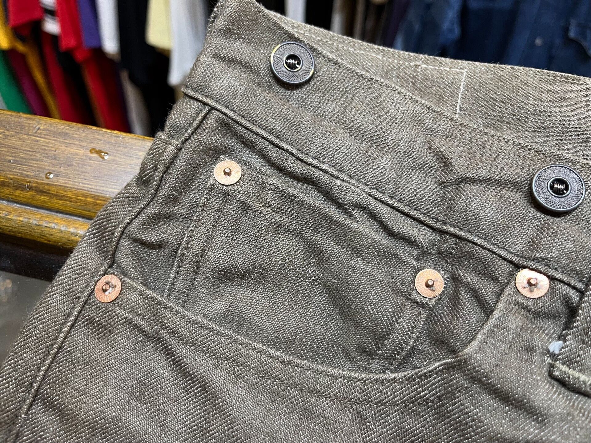 RRL Ralph Lauren stylish double rl denim pants for men Size US 31 - 5 Thumbnail