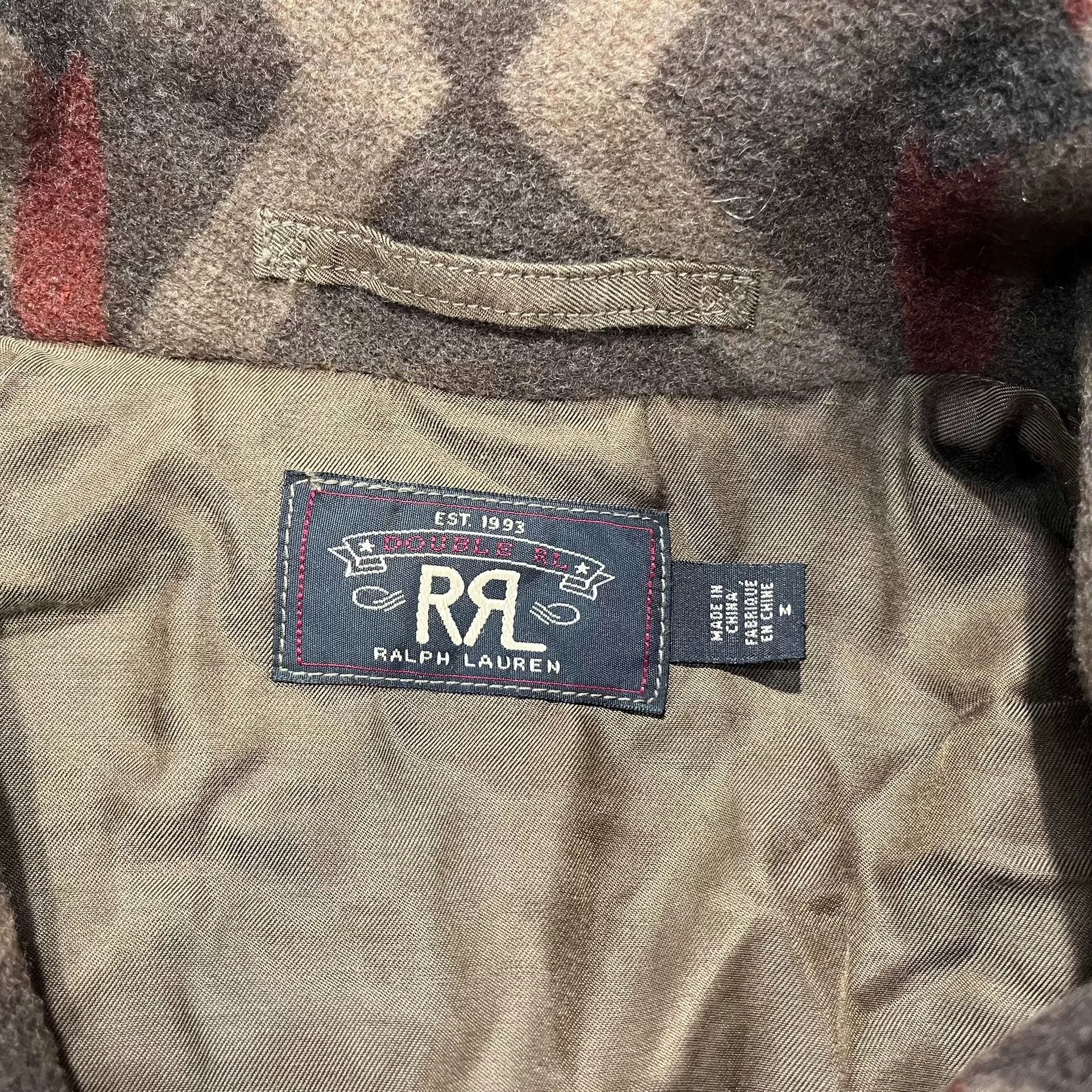RRL Ralph Lauren rrl anniversary indian blanket wool coat Size US M / EU 48-50 / 2 - 4 Thumbnail