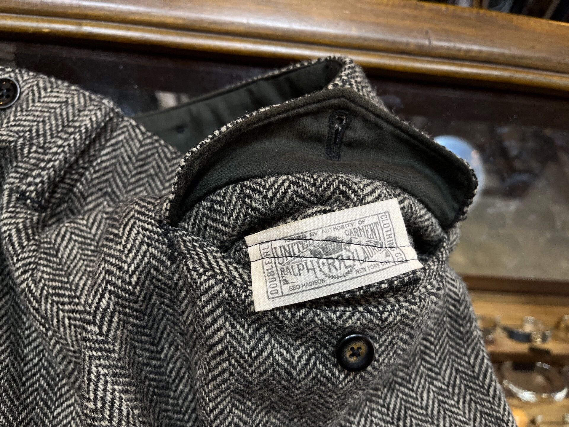 RRL Ralph Lauren herringbone pattern casual trousers by RRL Size US 30 / EU 46 - 5 Thumbnail