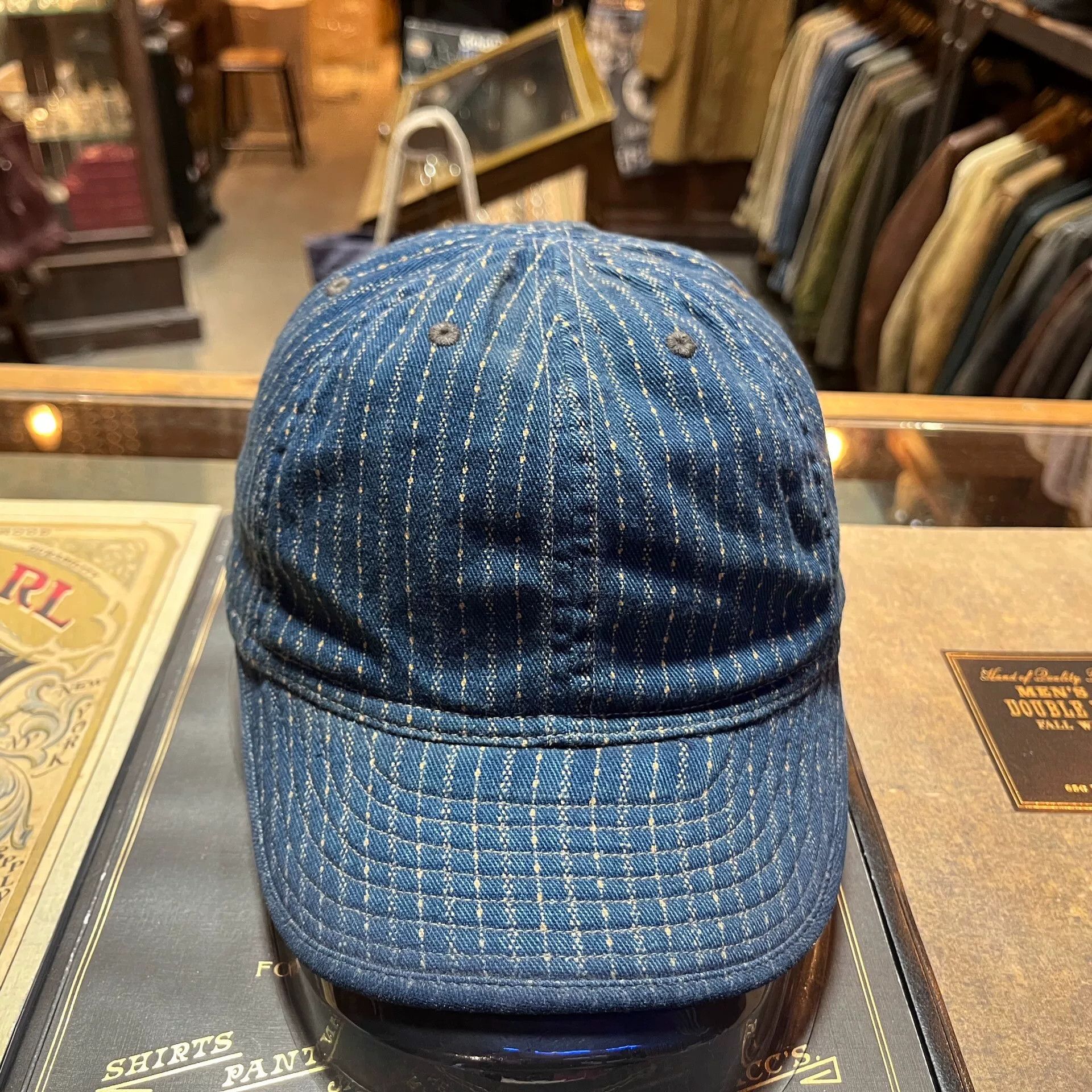 RRL Ralph Lauren rrl wabash denim cap by double rl Size ONE SIZE - 2 Thumbnail