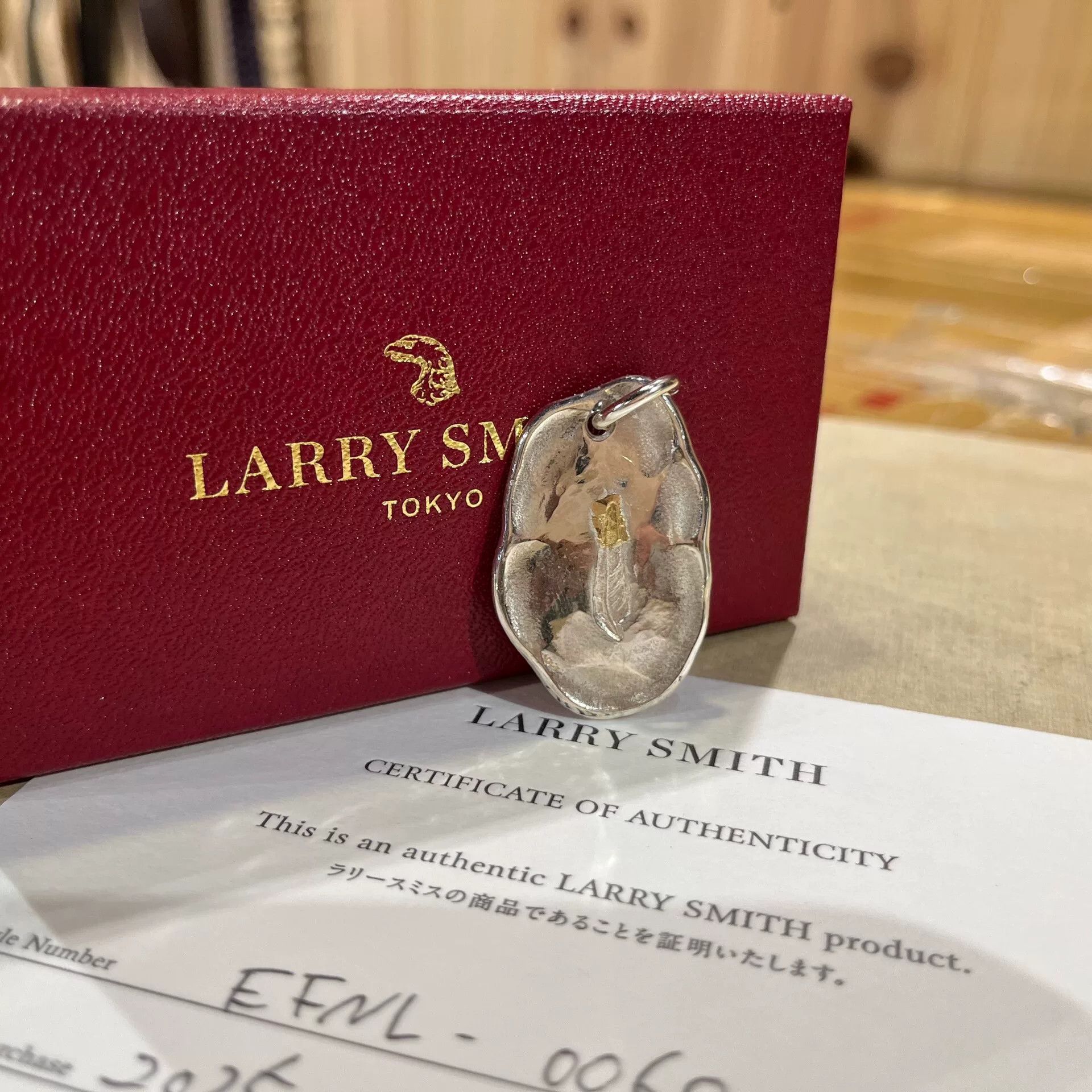 Larry Smith larry smith gold abalone shell pendant Size ONE SIZE - 4 Thumbnail