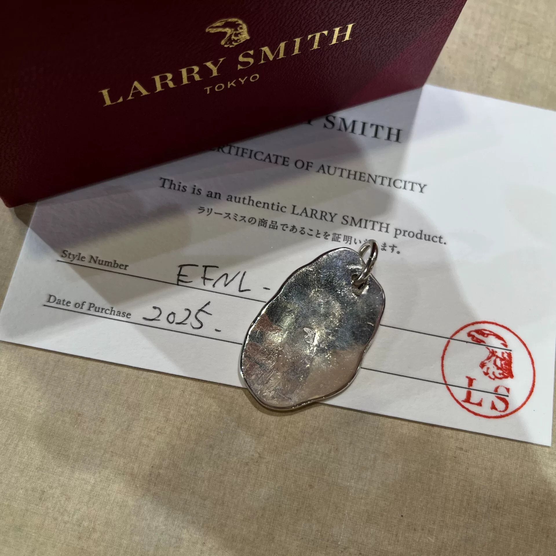 Larry Smith larry smith gold abalone shell pendant Size ONE SIZE - 2 Thumbnail