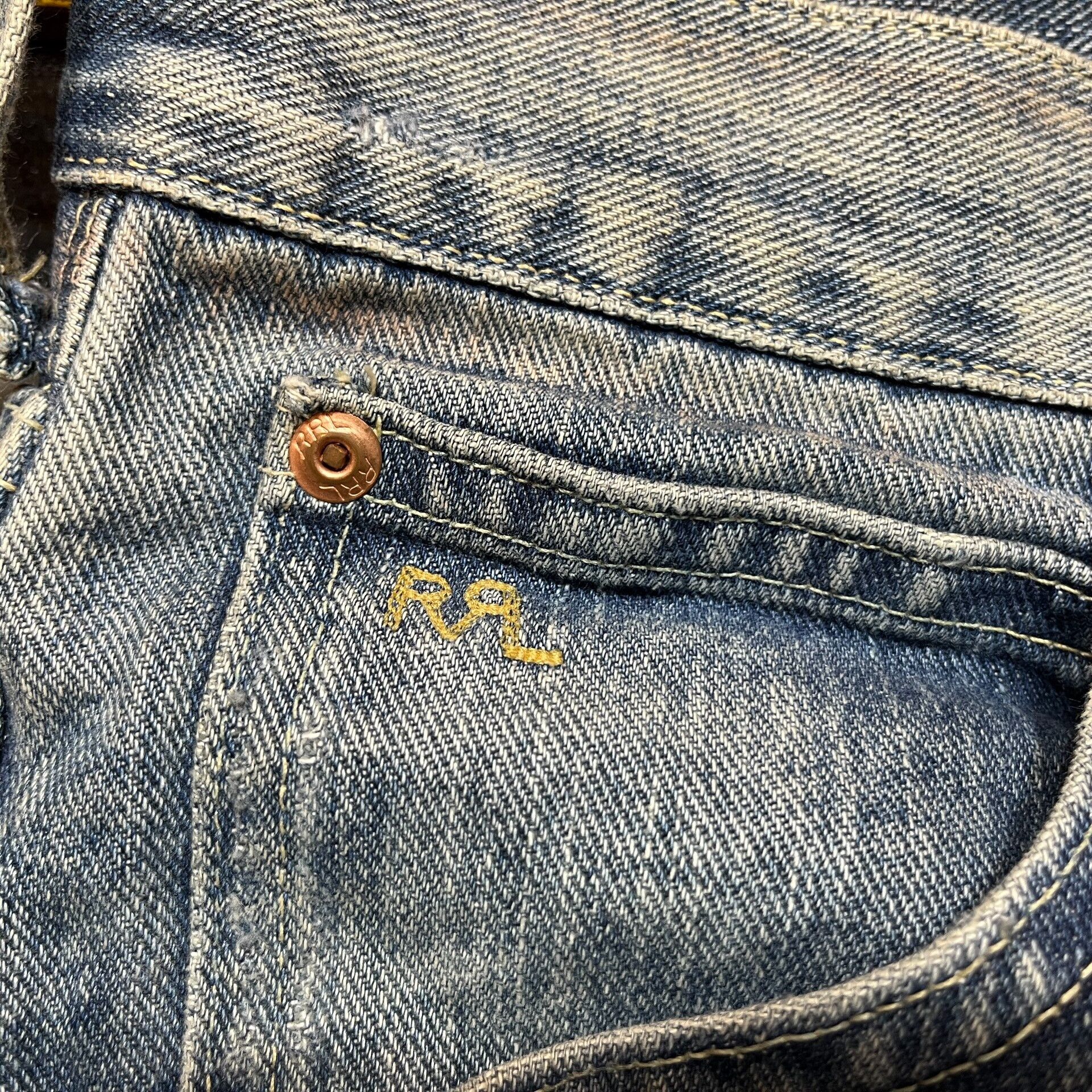 RRL Ralph Lauren new rrl denim shorts by ralph lauren Size US 34 / EU 50 - 4 Thumbnail