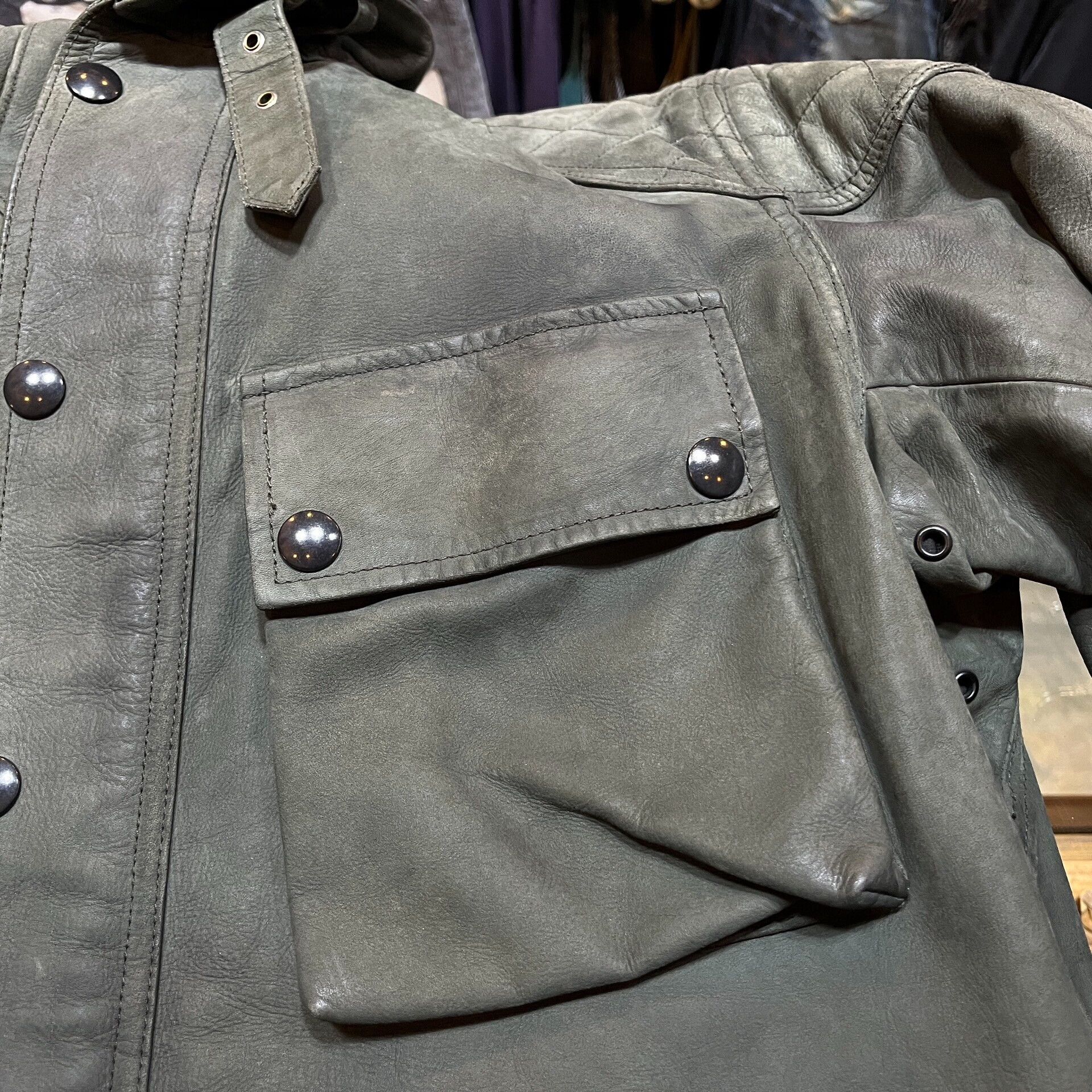 RRL Ralph Lauren vintage distressed leather jacket by Ralph Lauren Size US M / EU 48-50 / 2 - 6 Thumbnail