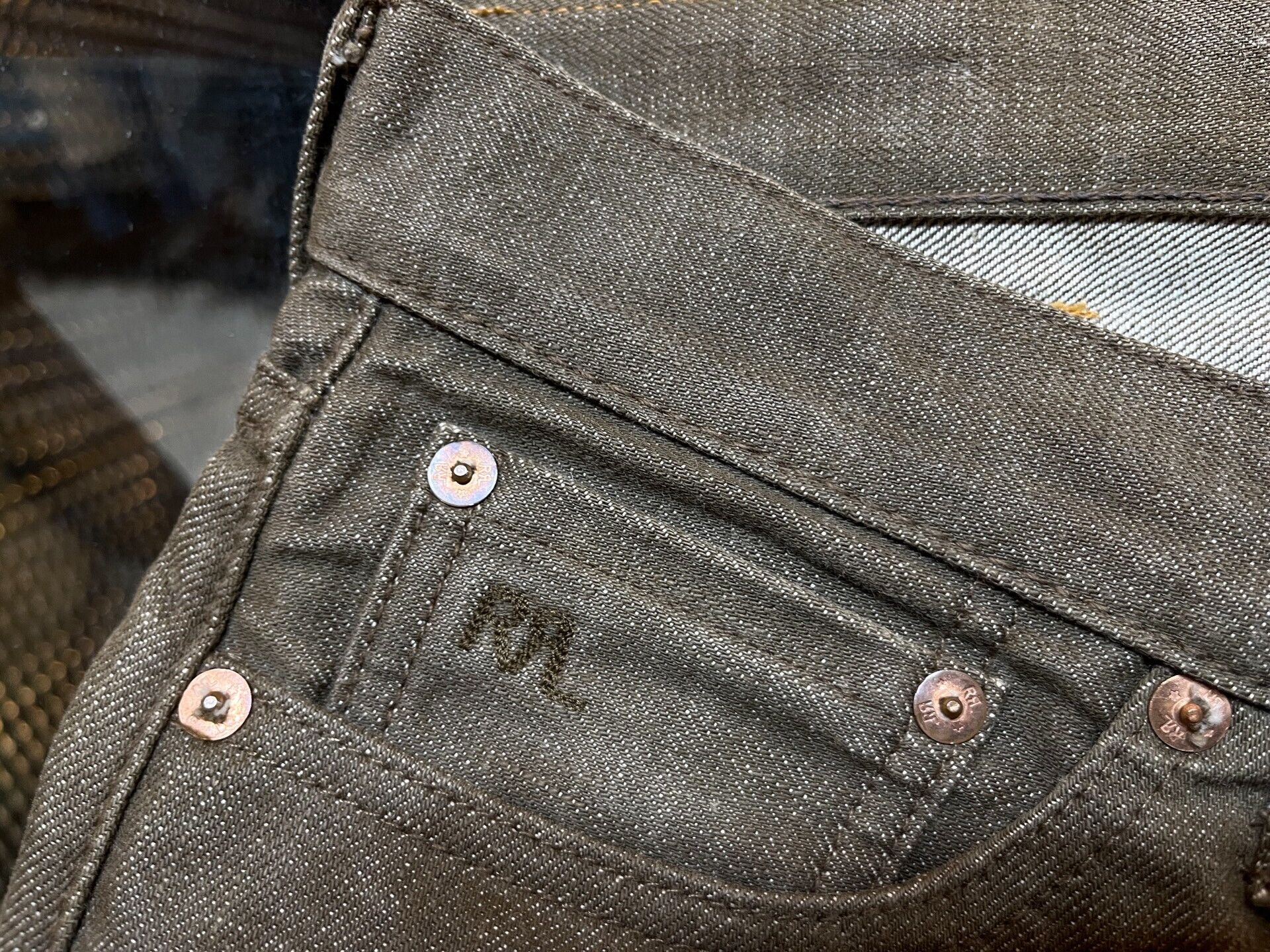 RRL Ralph Lauren limited edition rrl denim pants Size US 30 / EU 46 - 4 Thumbnail