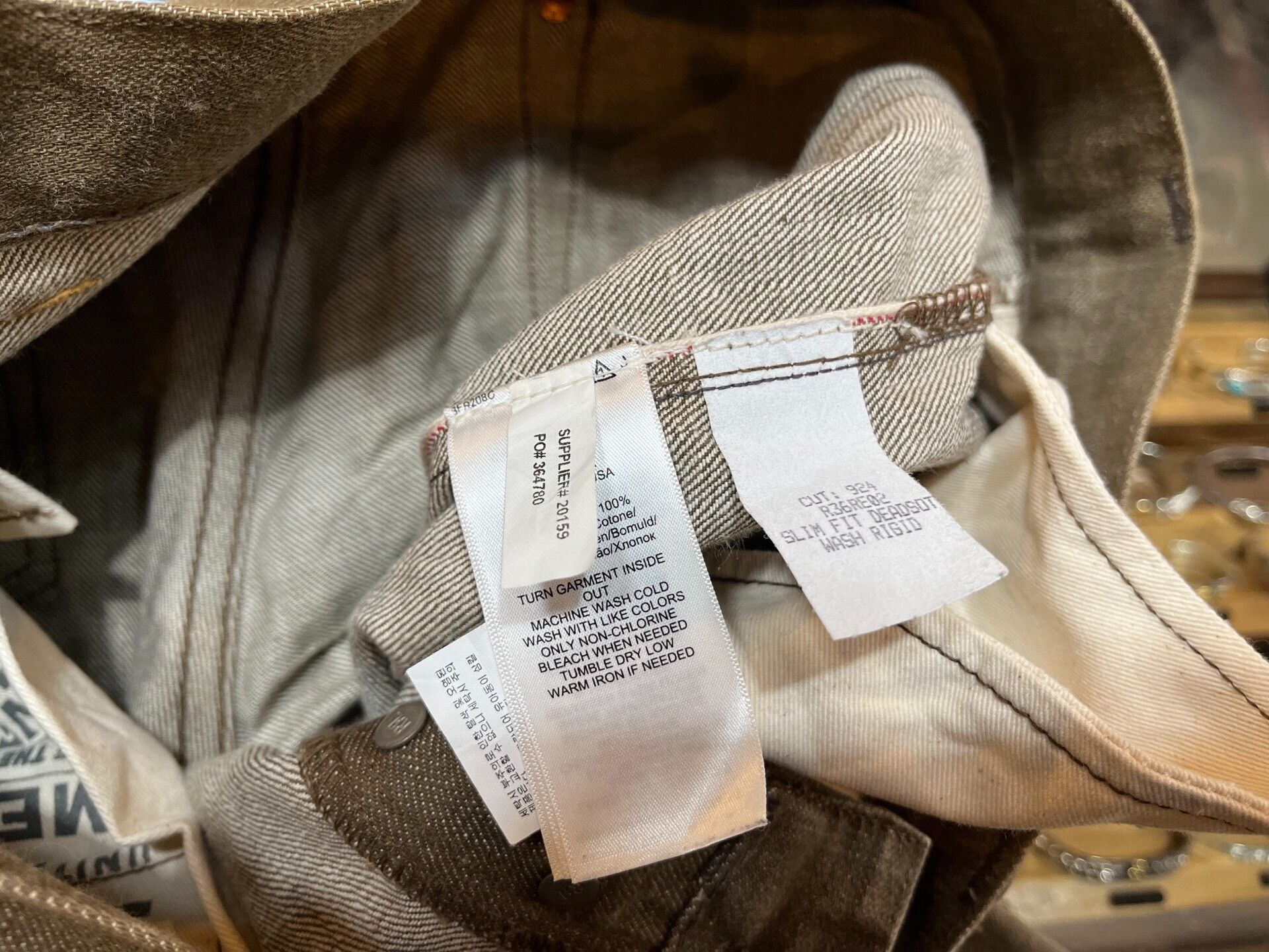 RRL Ralph Lauren limited edition rrl denim pants Size US 30 / EU 46 - 5 Thumbnail
