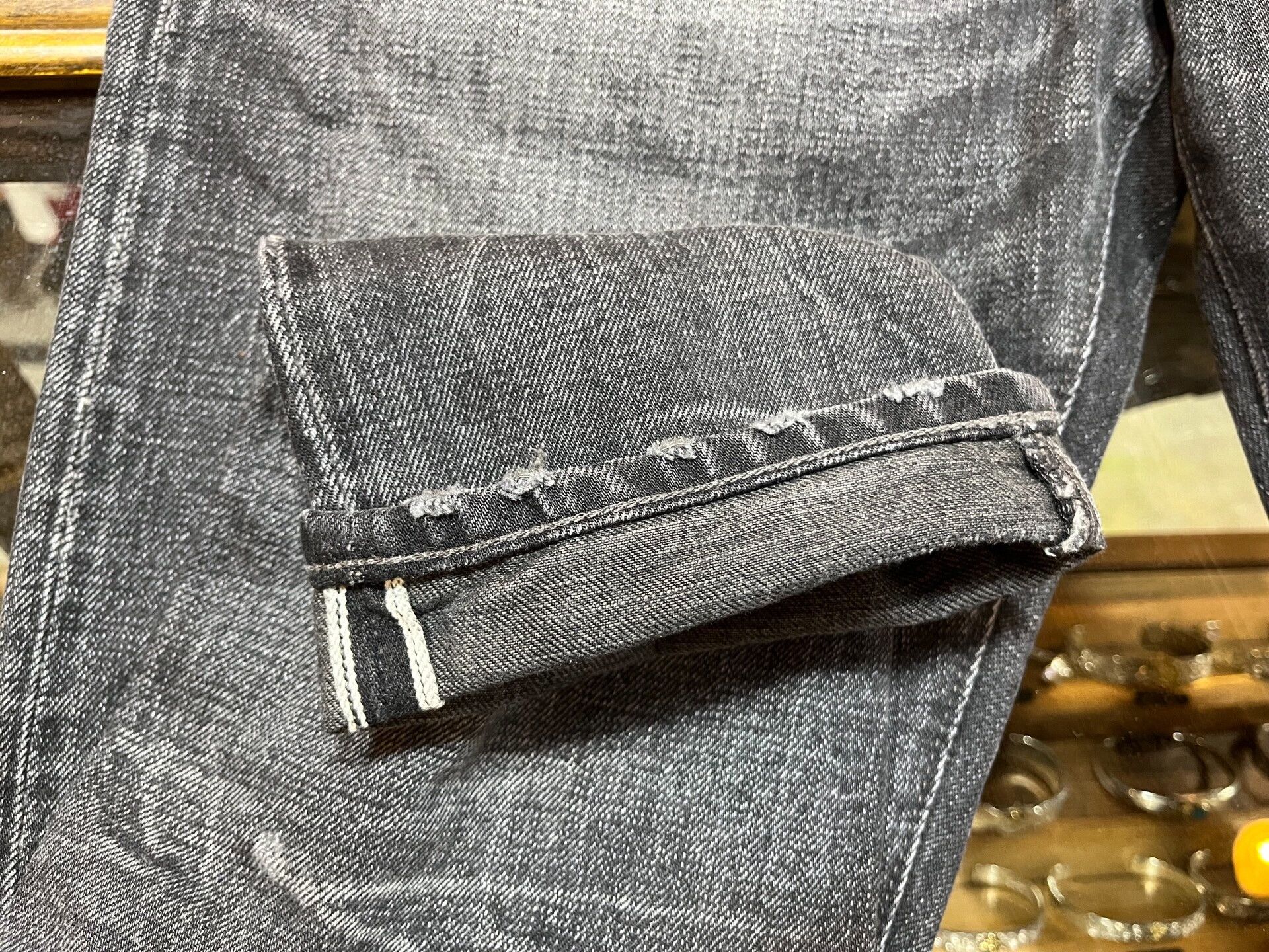 RRL Ralph Lauren double rl black denim jeans 30x30 Size US 30 / EU 46 - 8 Thumbnail