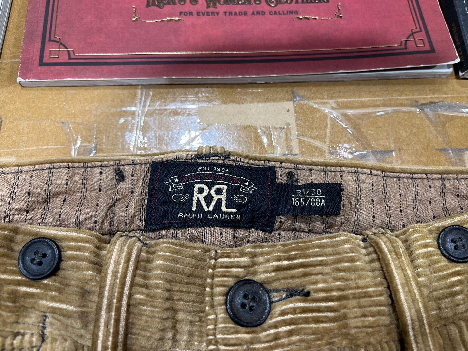 RRL Ralph Lauren vintage corduroy casual pants by Ralph Lauren Size US 31 - 4 Thumbnail