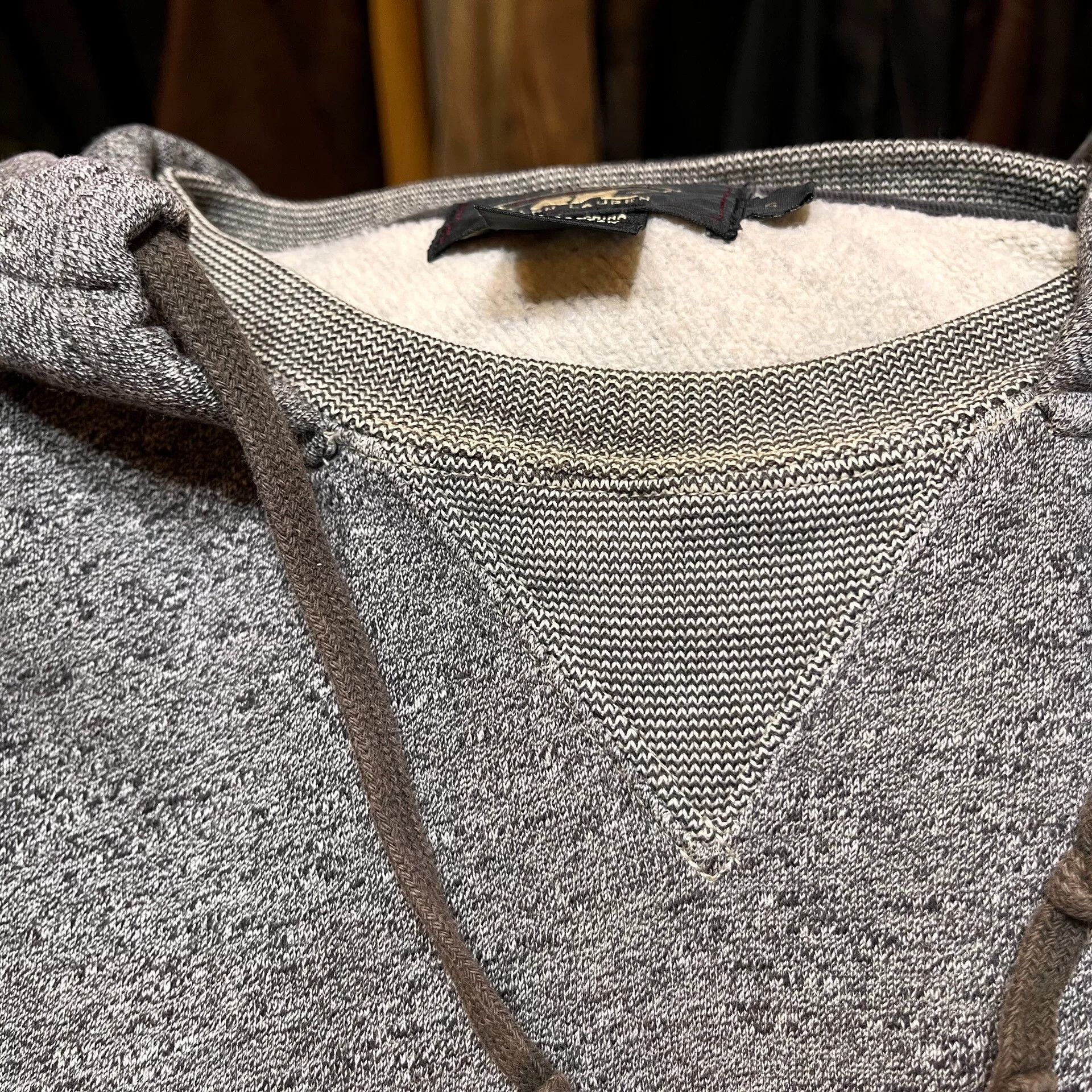 RRL Ralph Lauren rrl vintage grey hoodie by ralph lauren Size US S / EU 44-46 / 1 - 4 Thumbnail