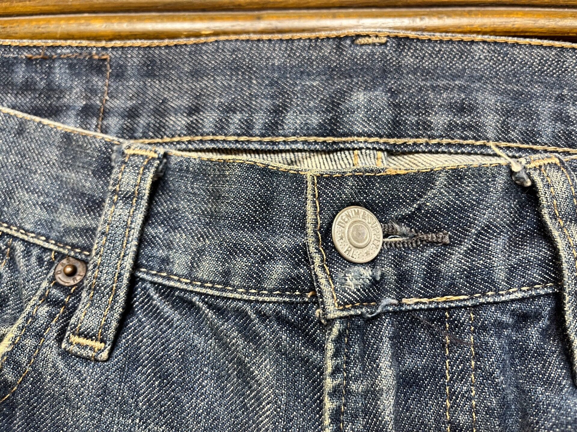 RRL Ralph Lauren limited edition rrl double rl jeans Size US 31 - 3 Thumbnail
