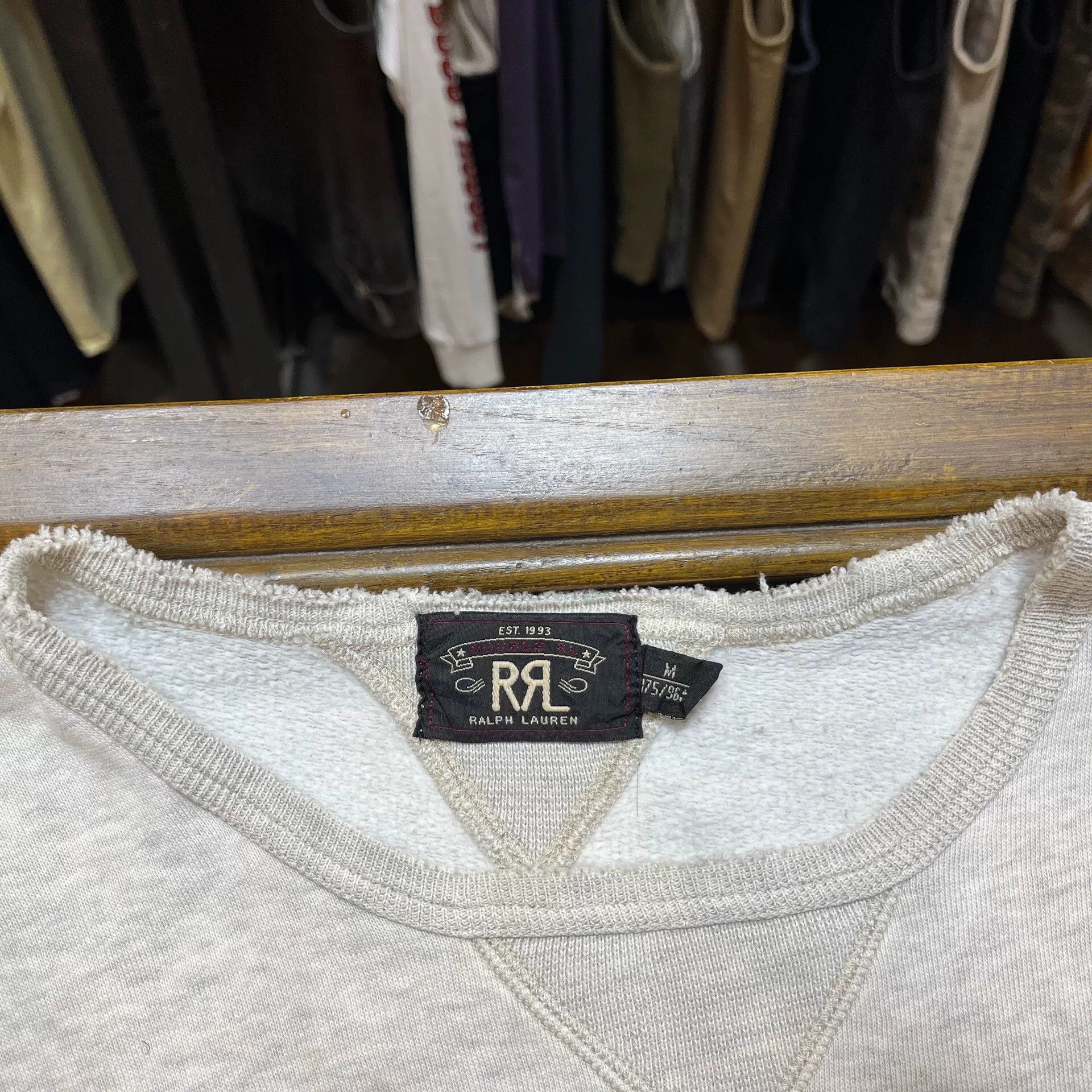 RRL Ralph Lauren rrl infantry regiment sweatshirt by ralph lauren Size US M / EU 48-50 / 2 - 3 Thumbnail