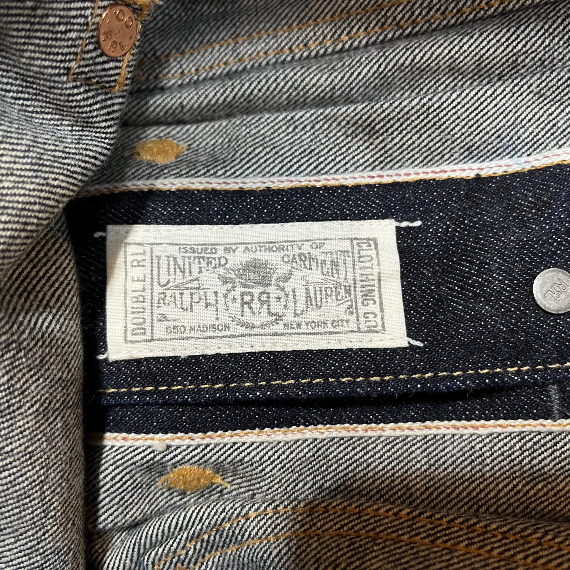 RRL Ralph Lauren vintage rrl denim jacket by ralph lauren Size US S / EU 44-46 / 1 - 4 Thumbnail