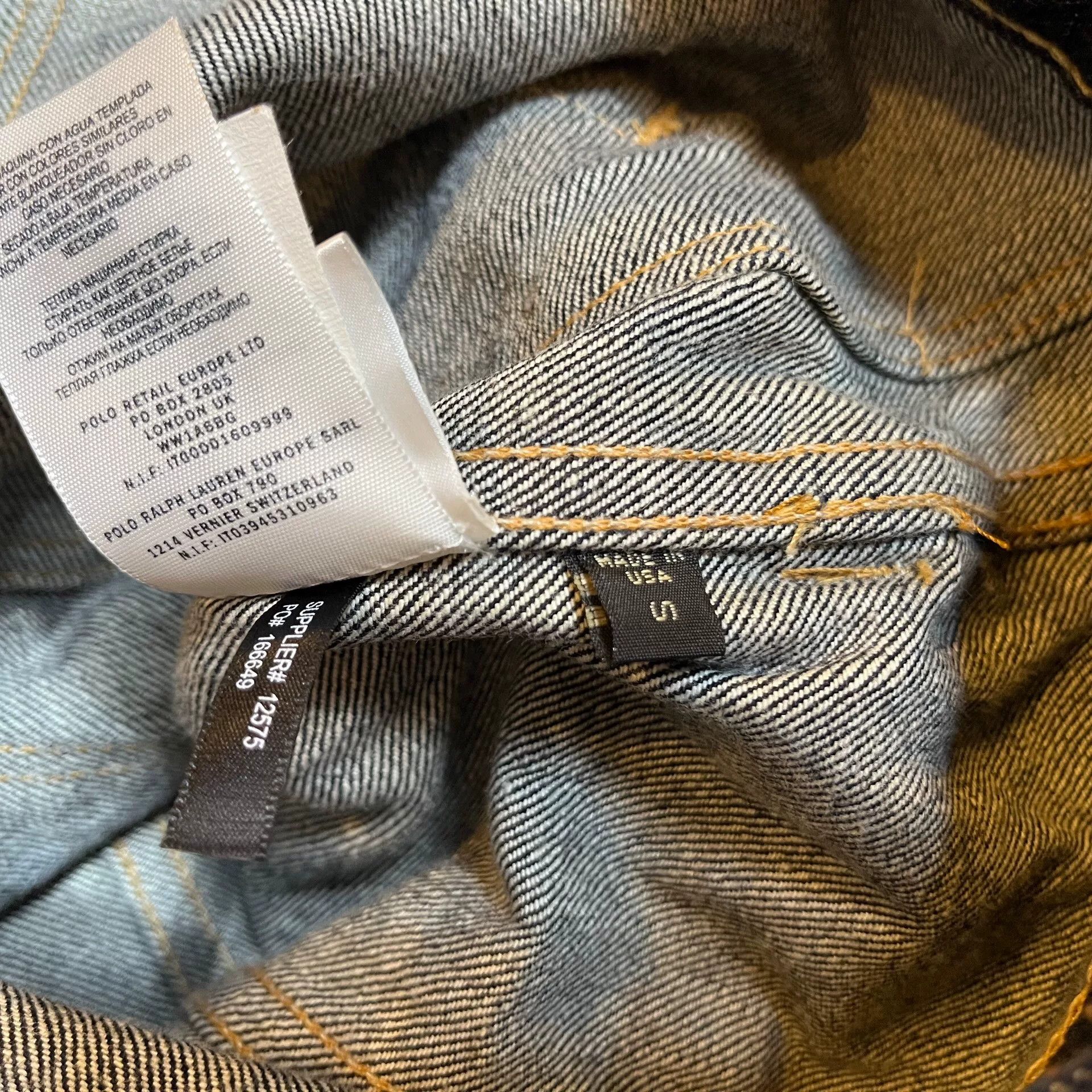 RRL Ralph Lauren vintage rrl denim jacket by ralph lauren Size US S / EU 44-46 / 1 - 6 Thumbnail
