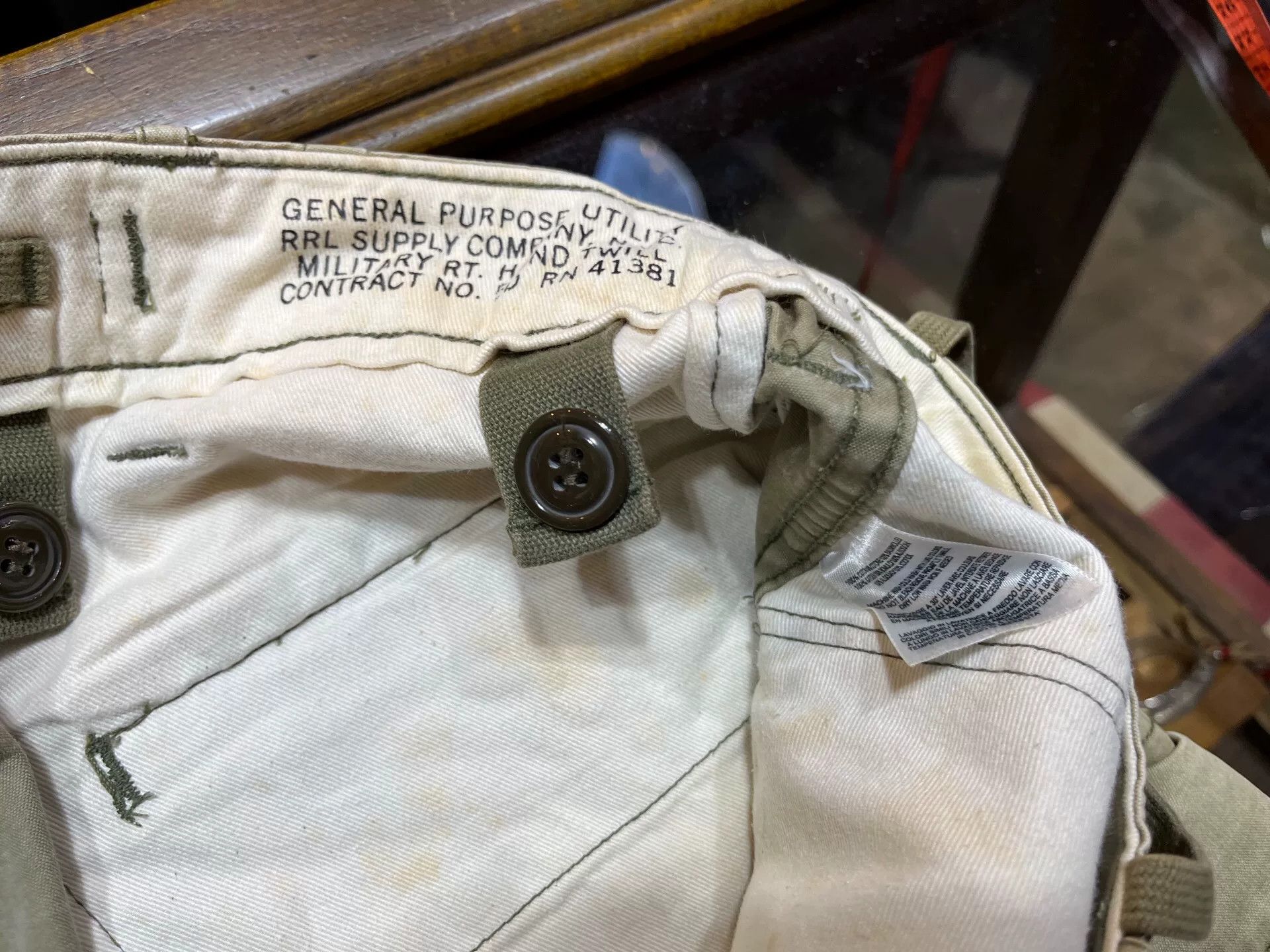 RRL Ralph Lauren rrl vintage cargo pants by ralph lauren Size US 30 / EU 46 - 4 Thumbnail
