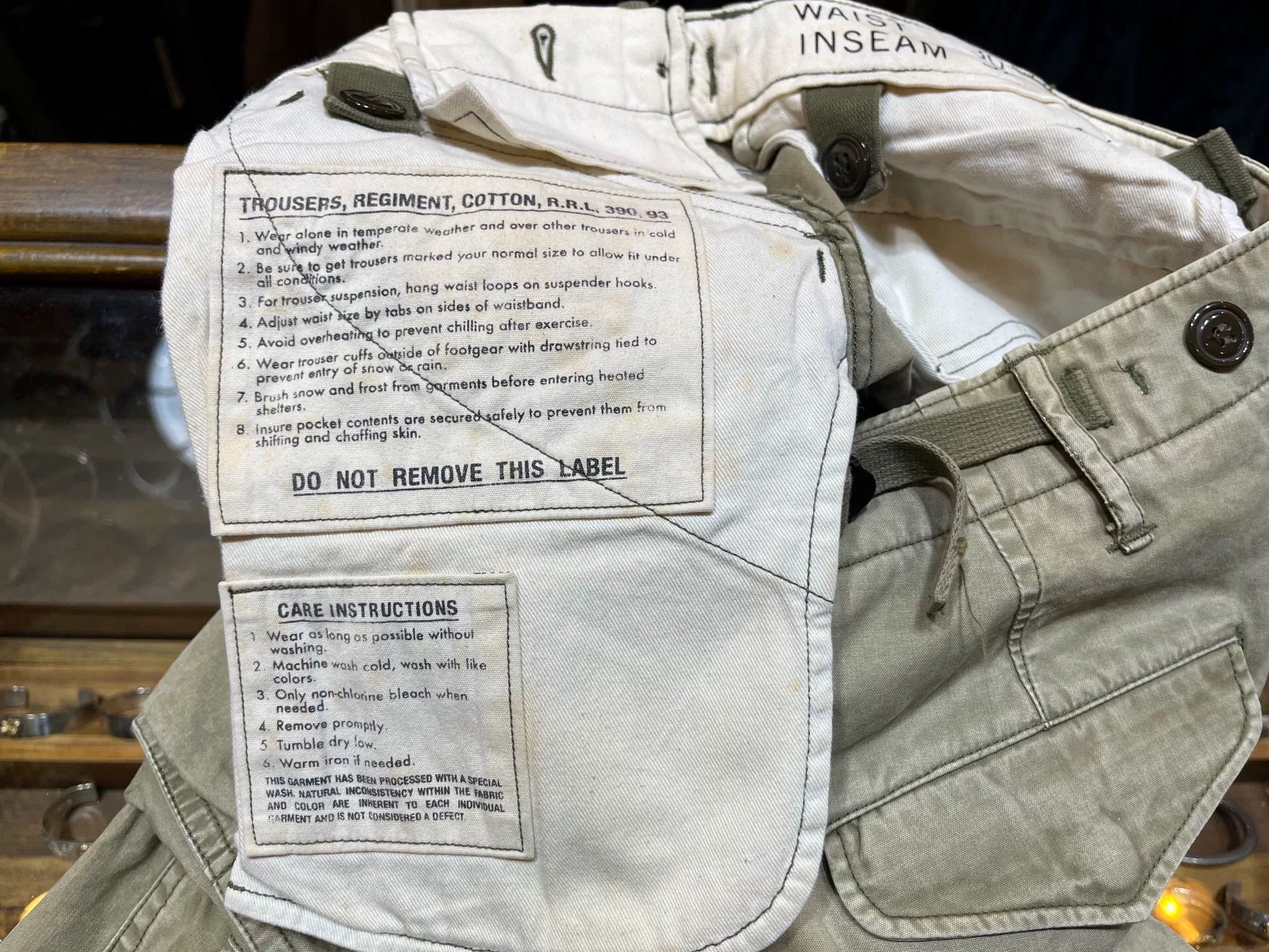 RRL Ralph Lauren rrl vintage cargo pants by ralph lauren Size US 30 / EU 46 - 6 Thumbnail