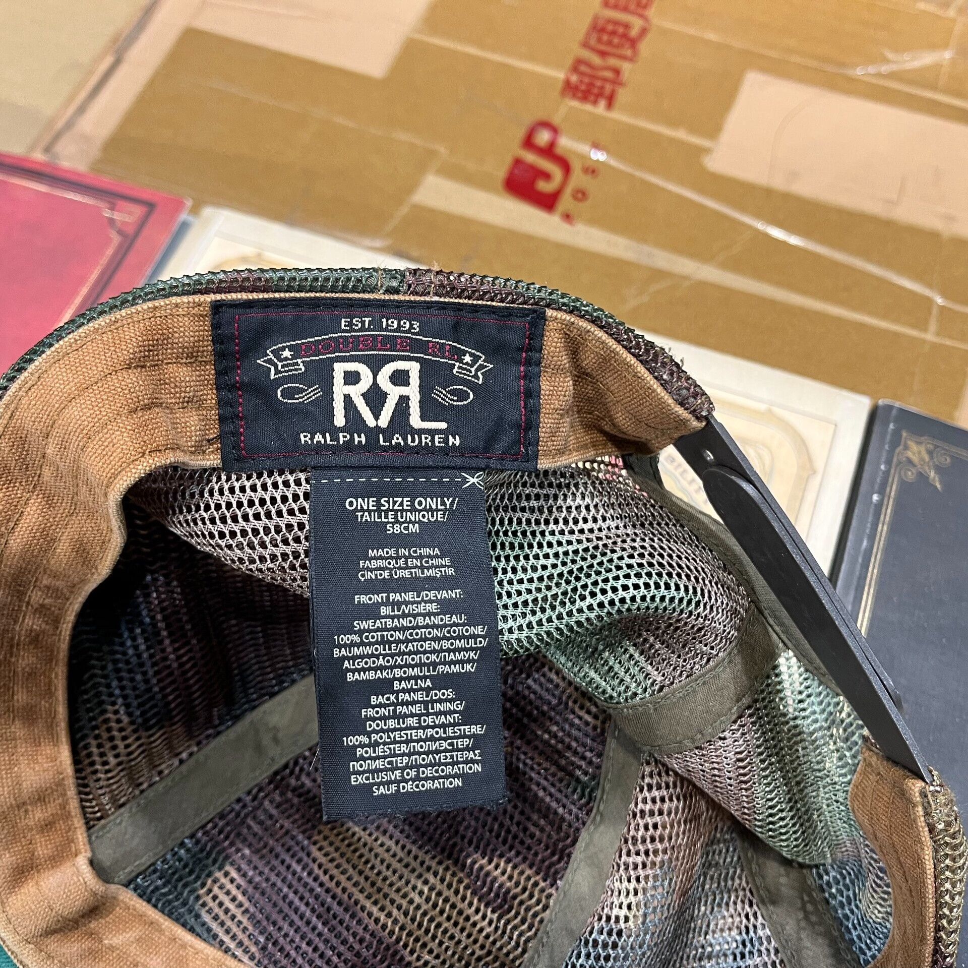 RRL Ralph Lauren double rl supply co baseball cap Size ONE SIZE - 8 Thumbnail