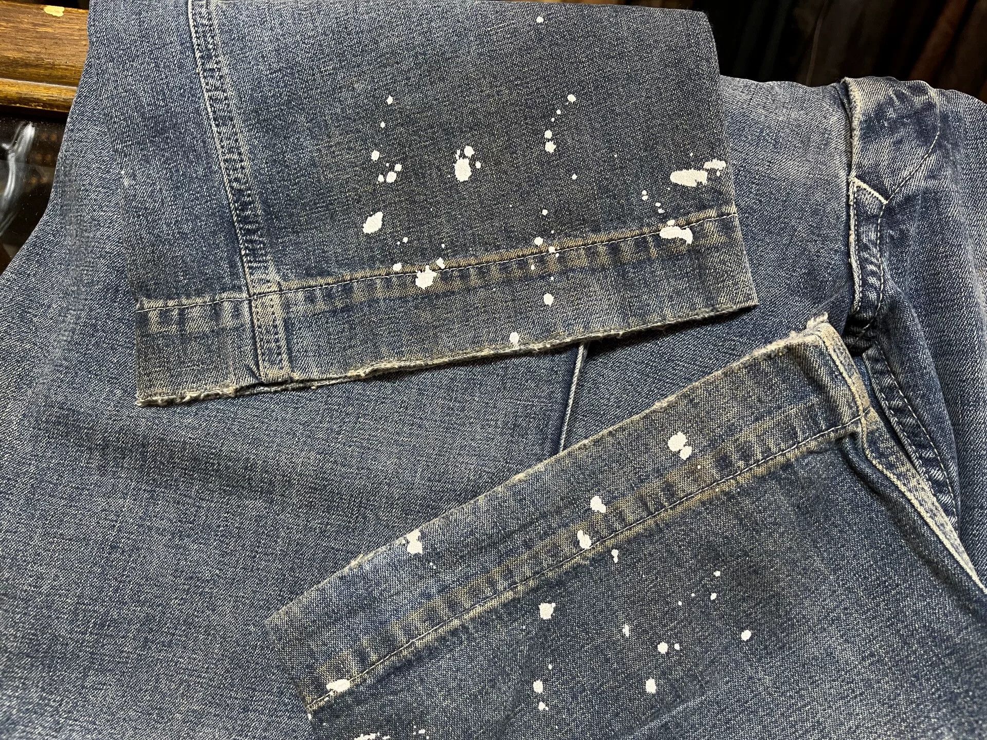 RRL Ralph Lauren vintage distressed washed denim jeans Size US 30 / EU 46 - 5 Thumbnail