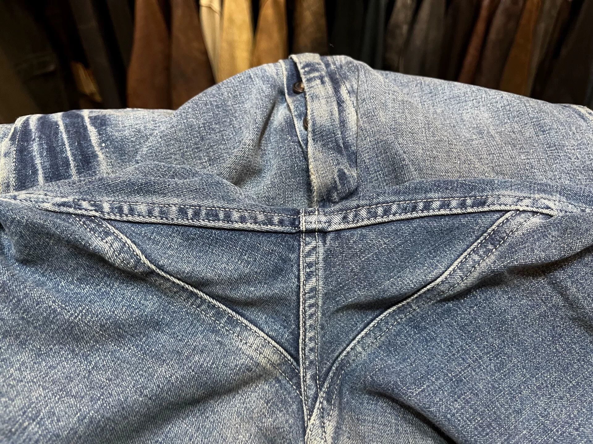 RRL Ralph Lauren vintage distressed washed denim jeans Size US 30 / EU 46 - 6 Thumbnail