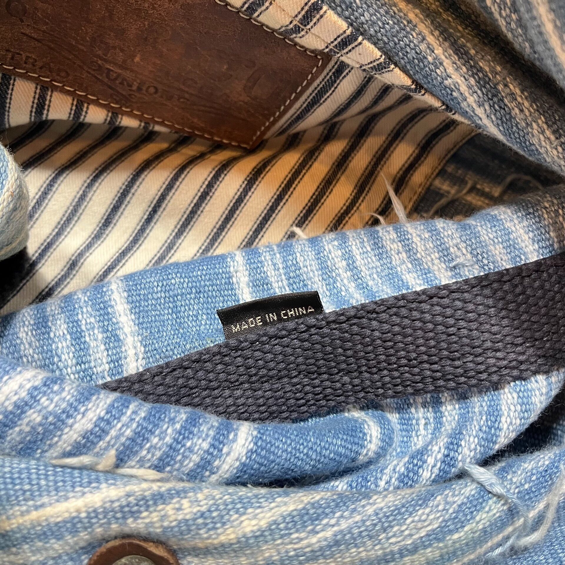 RRL Ralph Lauren RRL Canvas Crossbody Bag by Ralph Lauren Size ONE SIZE - 5 Thumbnail
