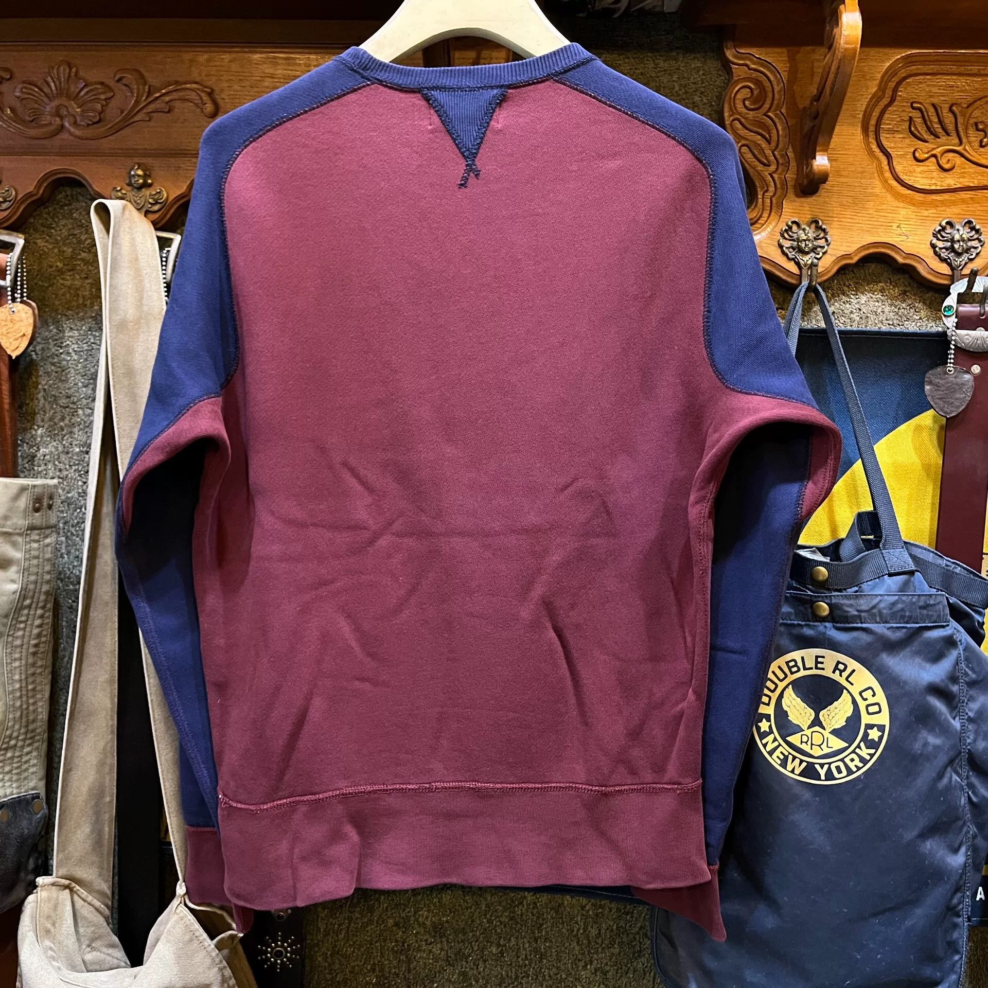 RRL Ralph Lauren double rl vintage sweatshirt by ralph lauren Size US L / EU 52-54 / 3 - 2 Thumbnail