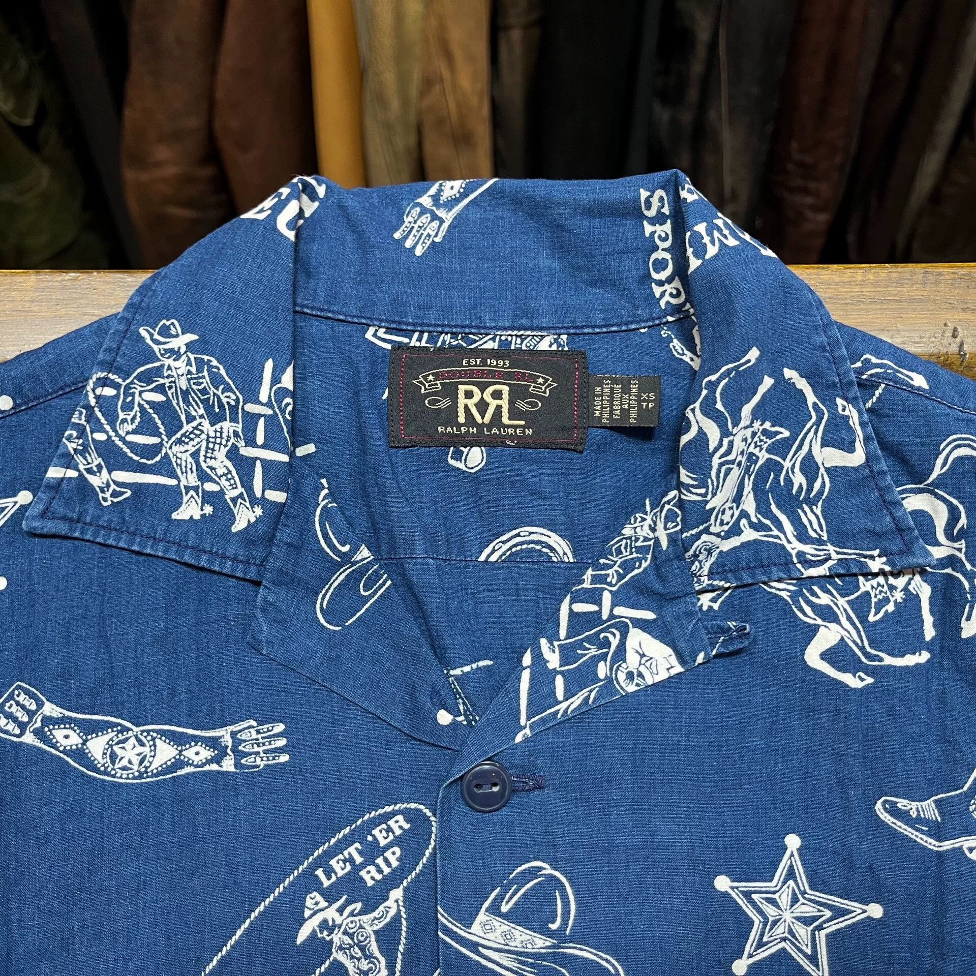RRL Ralph Lauren RRL Hawaiian Shirt by Ralph Lauren Size US XS / EU 42 / 0 - 3 Thumbnail