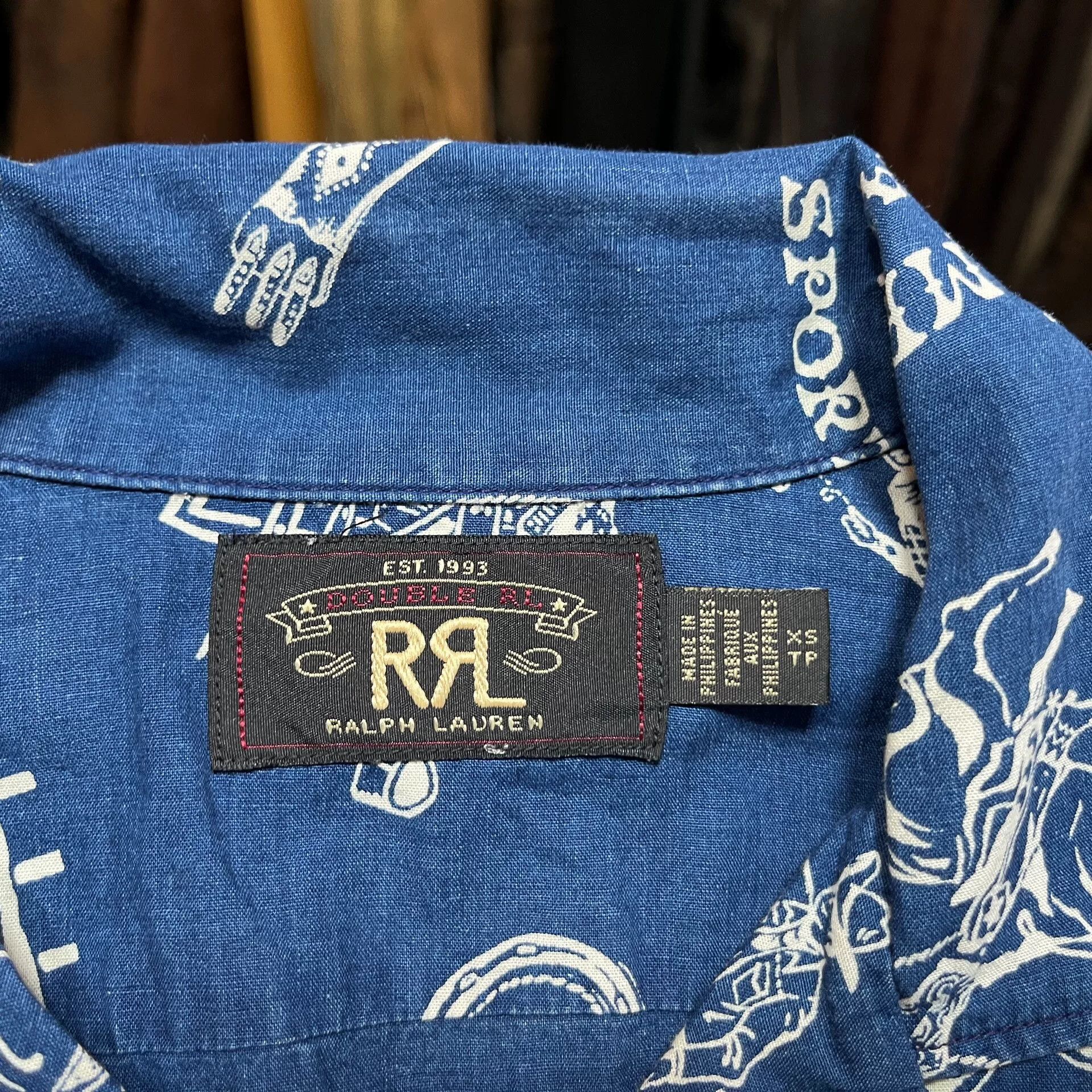 RRL Ralph Lauren RRL Hawaiian Shirt by Ralph Lauren Size US XS / EU 42 / 0 - 4 Thumbnail