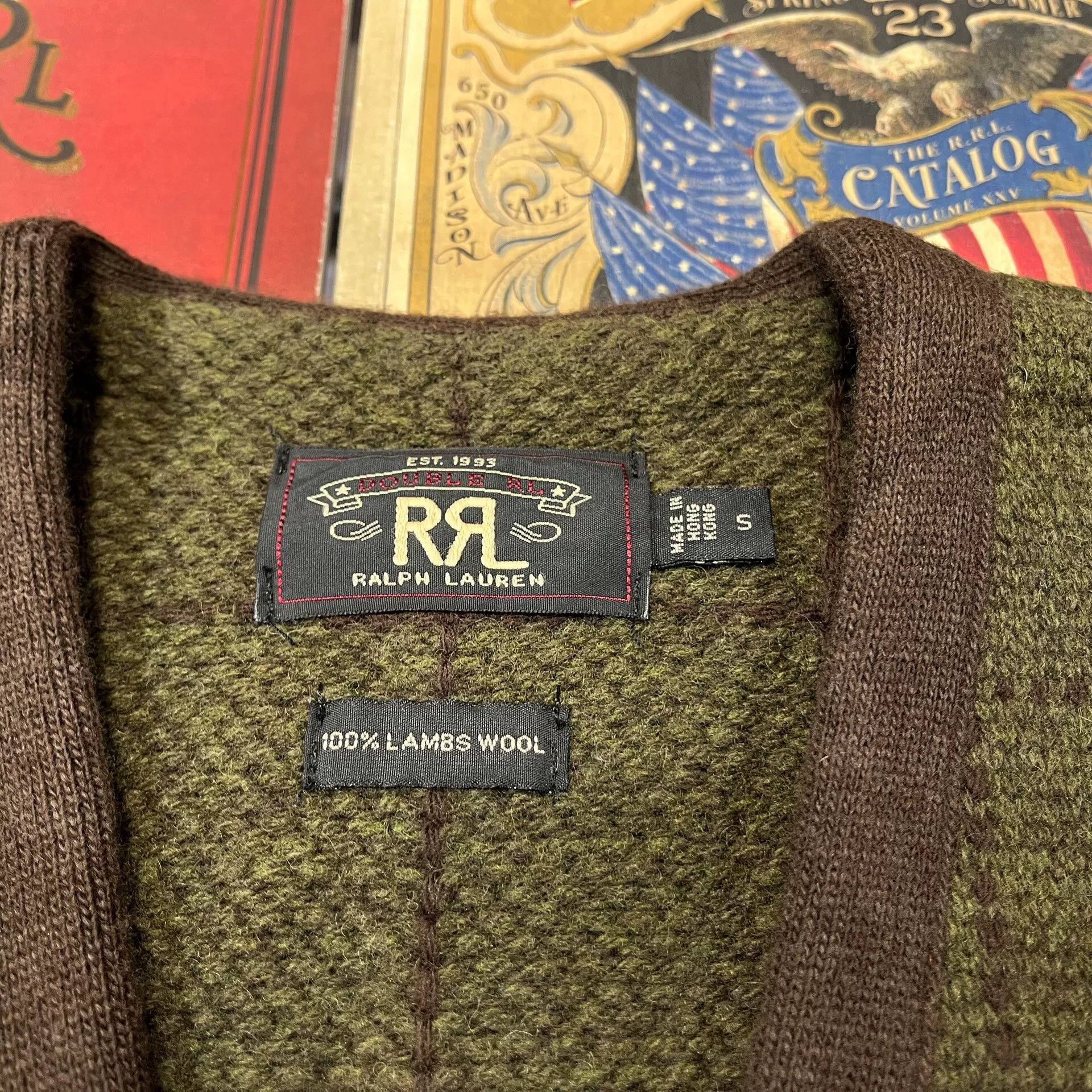 RRL Ralph Lauren vintage rrl wool knit vest by ralph lauren Size US S / EU 44-46 / 1 - 3 Thumbnail