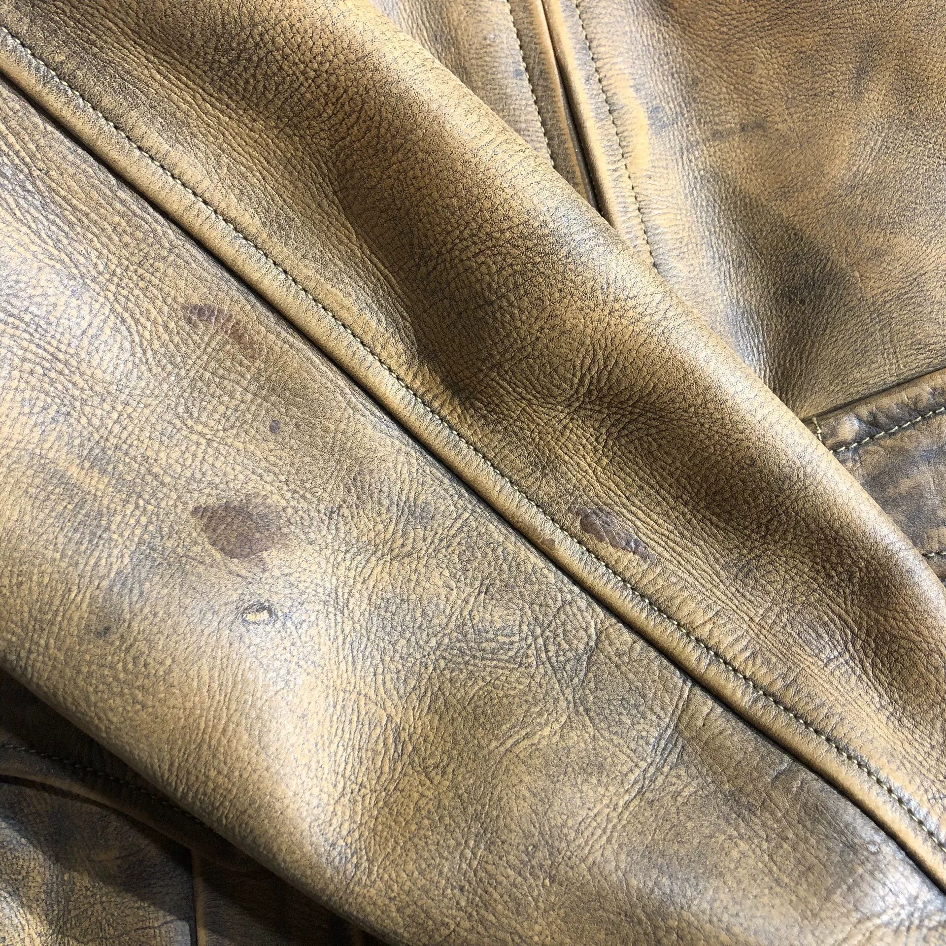 RRL Ralph Lauren vintage rrl distressed leather jacket Size US M / EU 48-50 / 2 - 9 Thumbnail