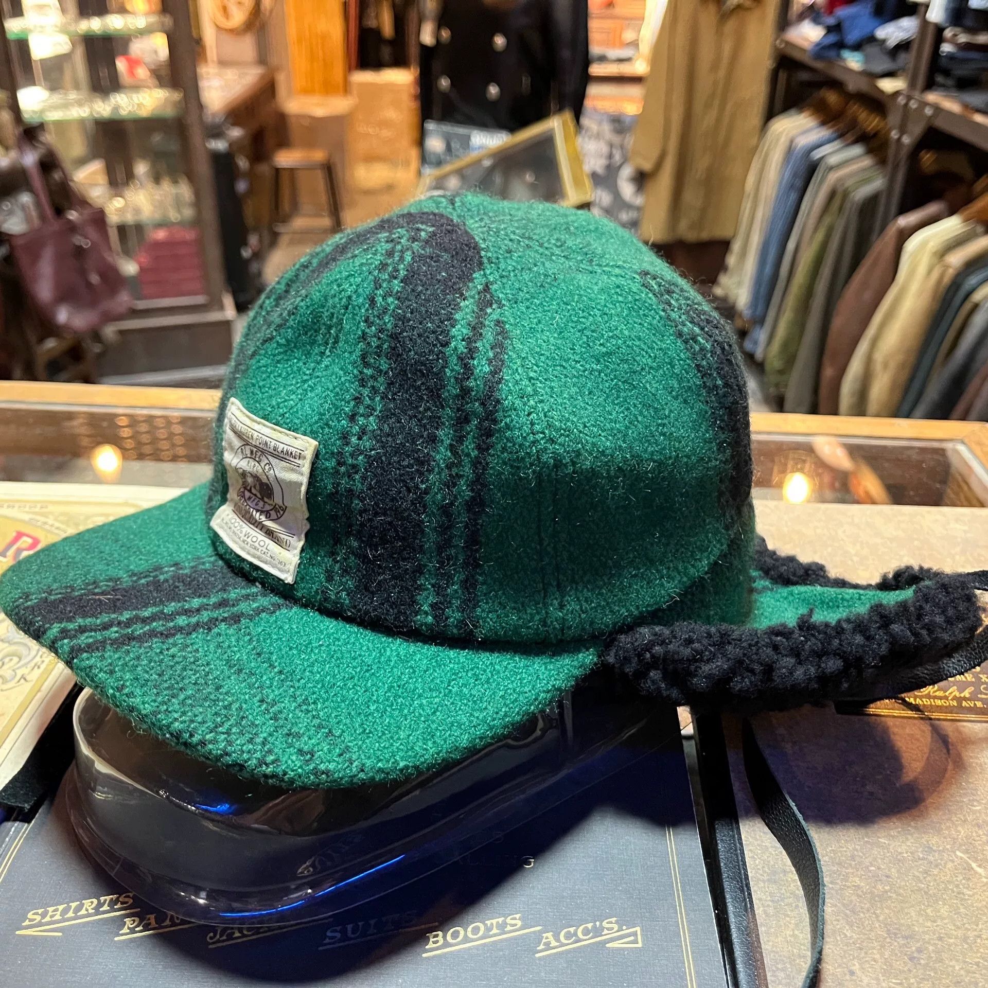 RRL Ralph Lauren ralph lauren wool winter hat with ear flaps Size ONE SIZE - 2 Thumbnail